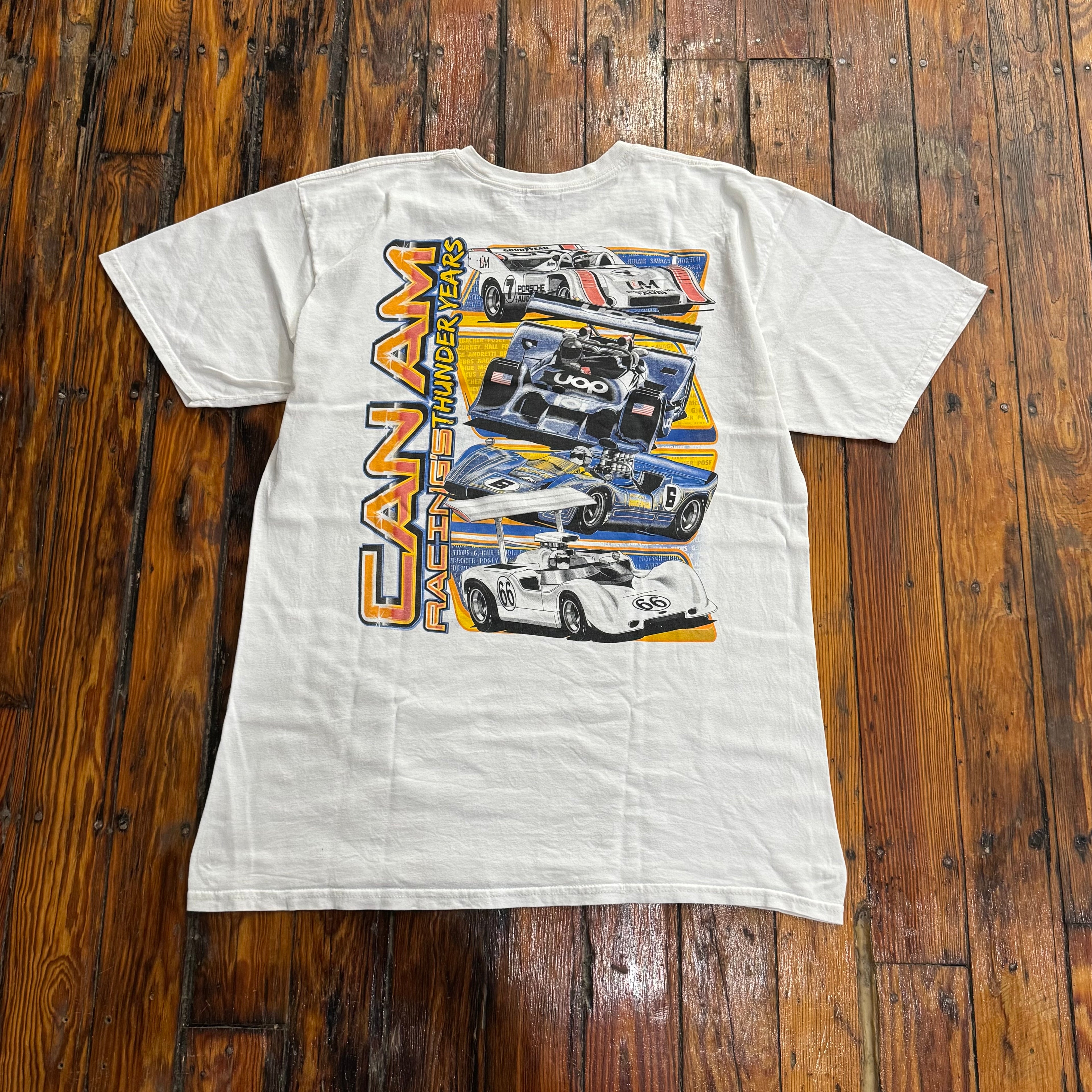 Vintage Can-Am Porsche / McLaren T-shirt Sz XL