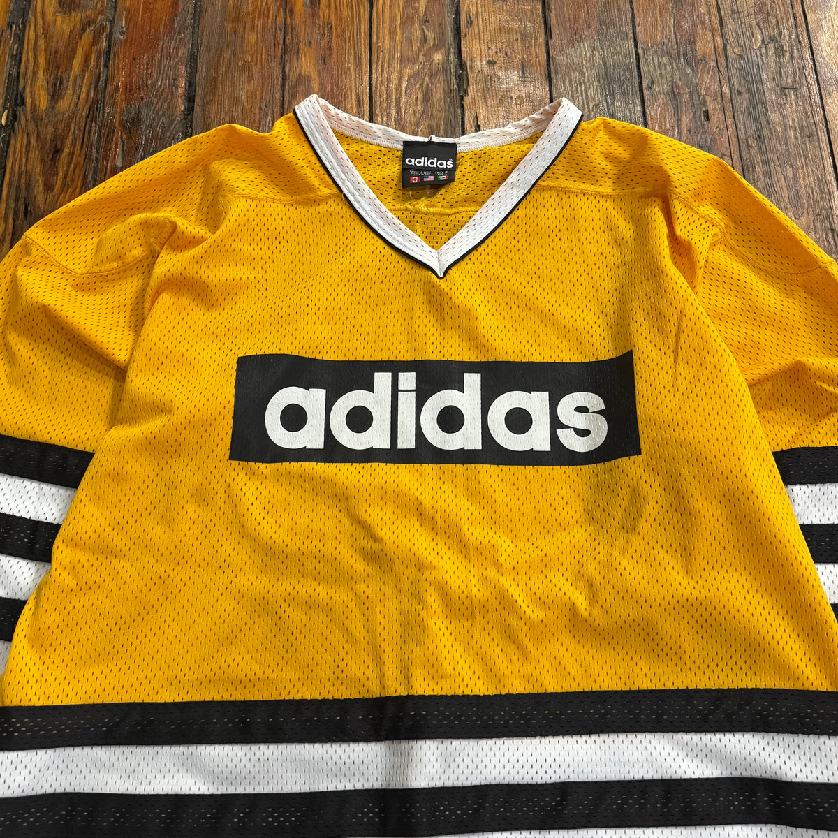 Vintage Adidas Hockey Jersey Sz XL