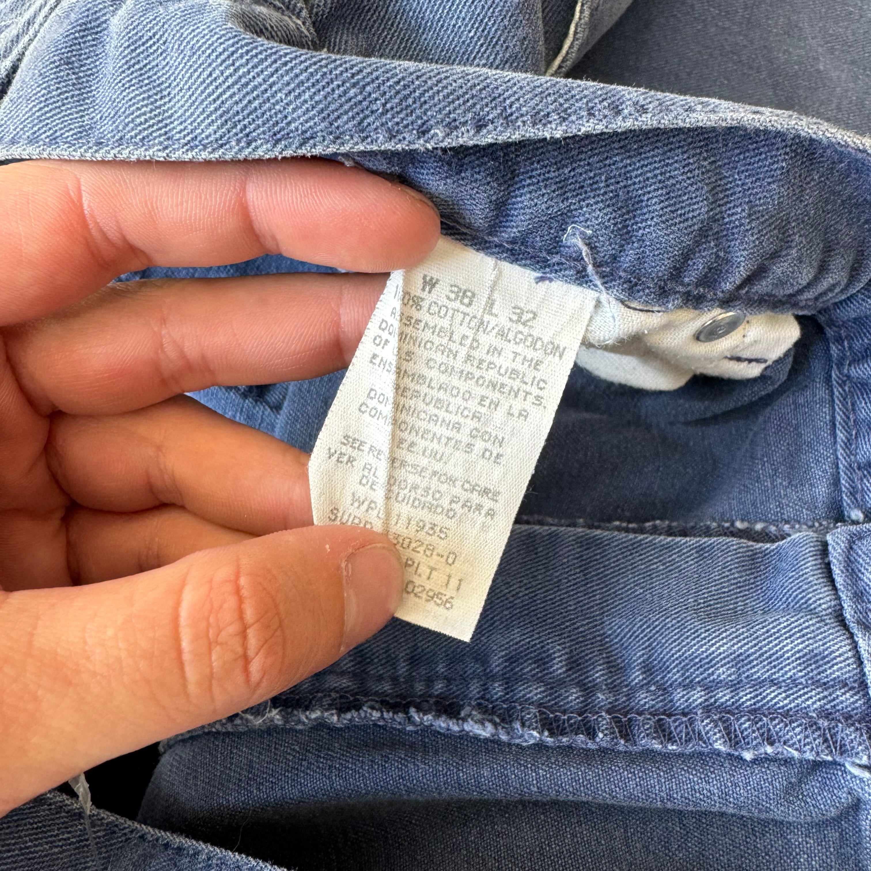 Vintage Navy St. John’s Bay Denim Jeans Sz 38x30