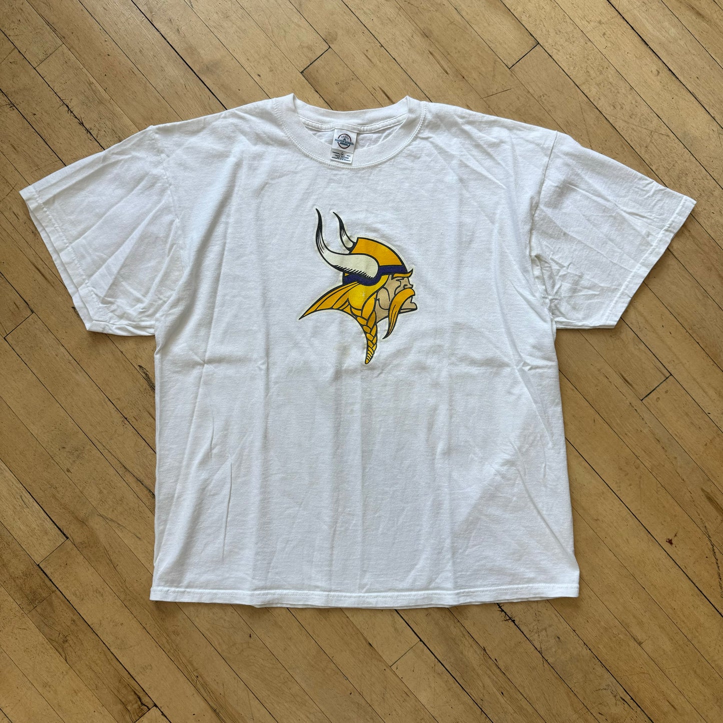 Vintage Minnesota Vikings Big Logo T-shirt Sz XL