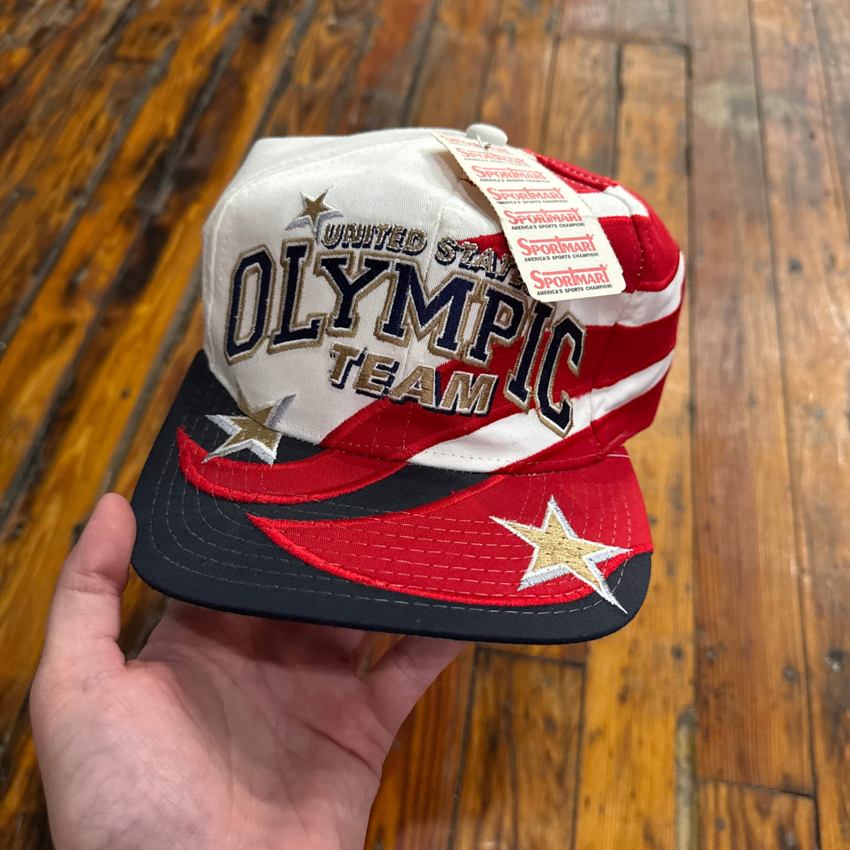 Vintage Starter United States Olympic 1996 Team SnapBack Hat