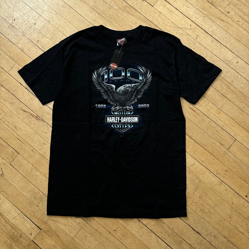 Y2K 100 Years of Harley Anniversary T-shirt Sz XL