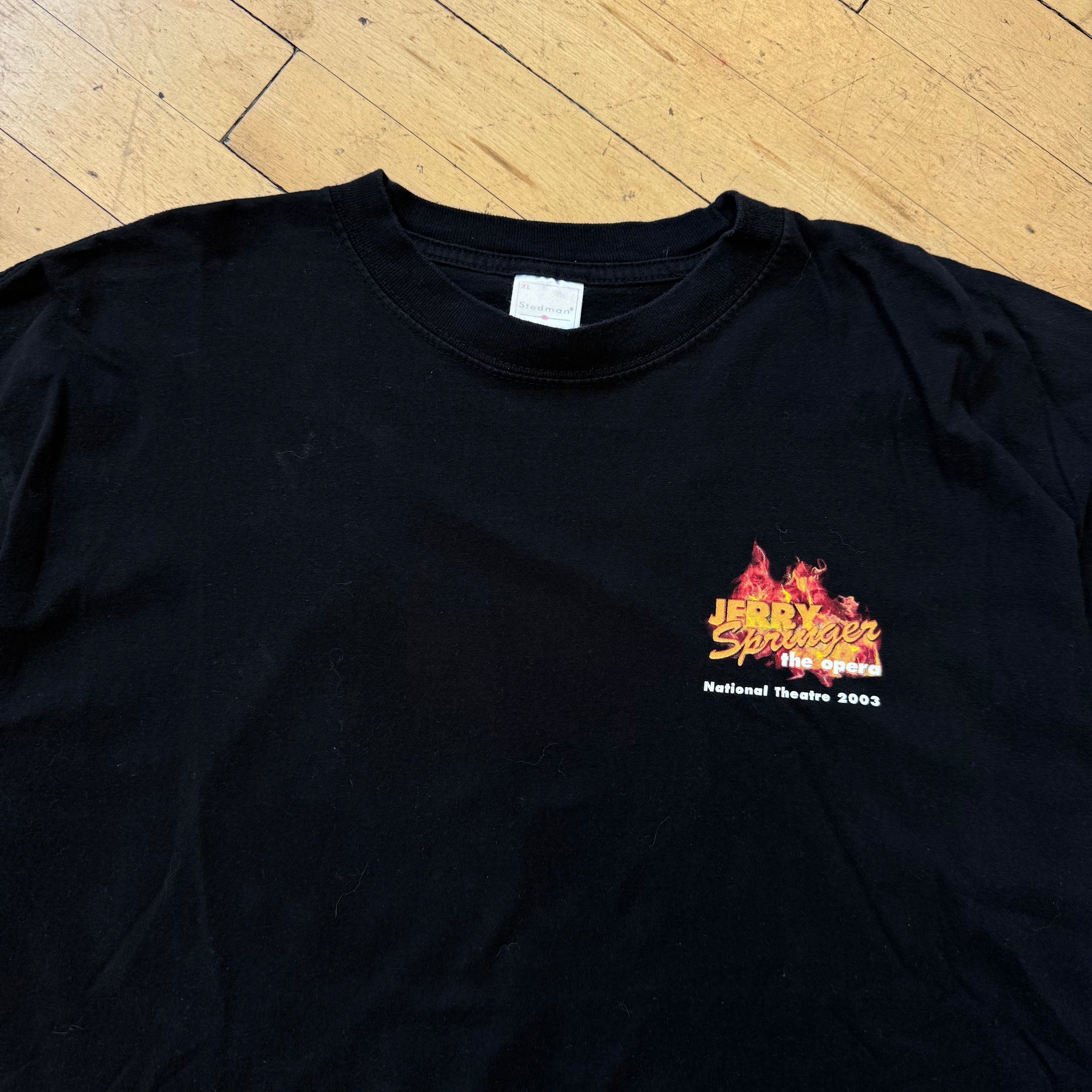 Y2K Jerry Springer National Theater T-shirt Sz L