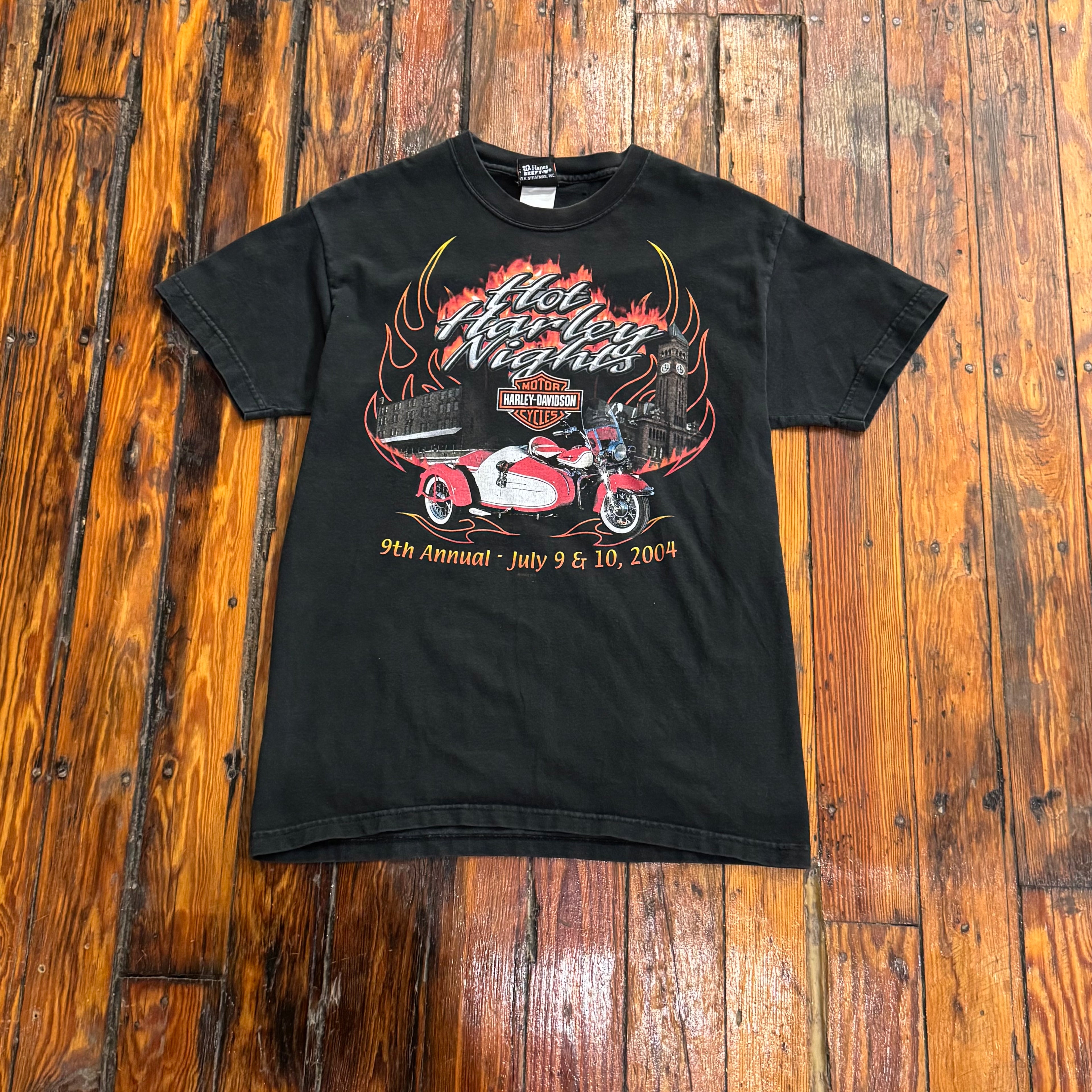 Hot Harley Nights Sioux Falls T-shirt Sz M