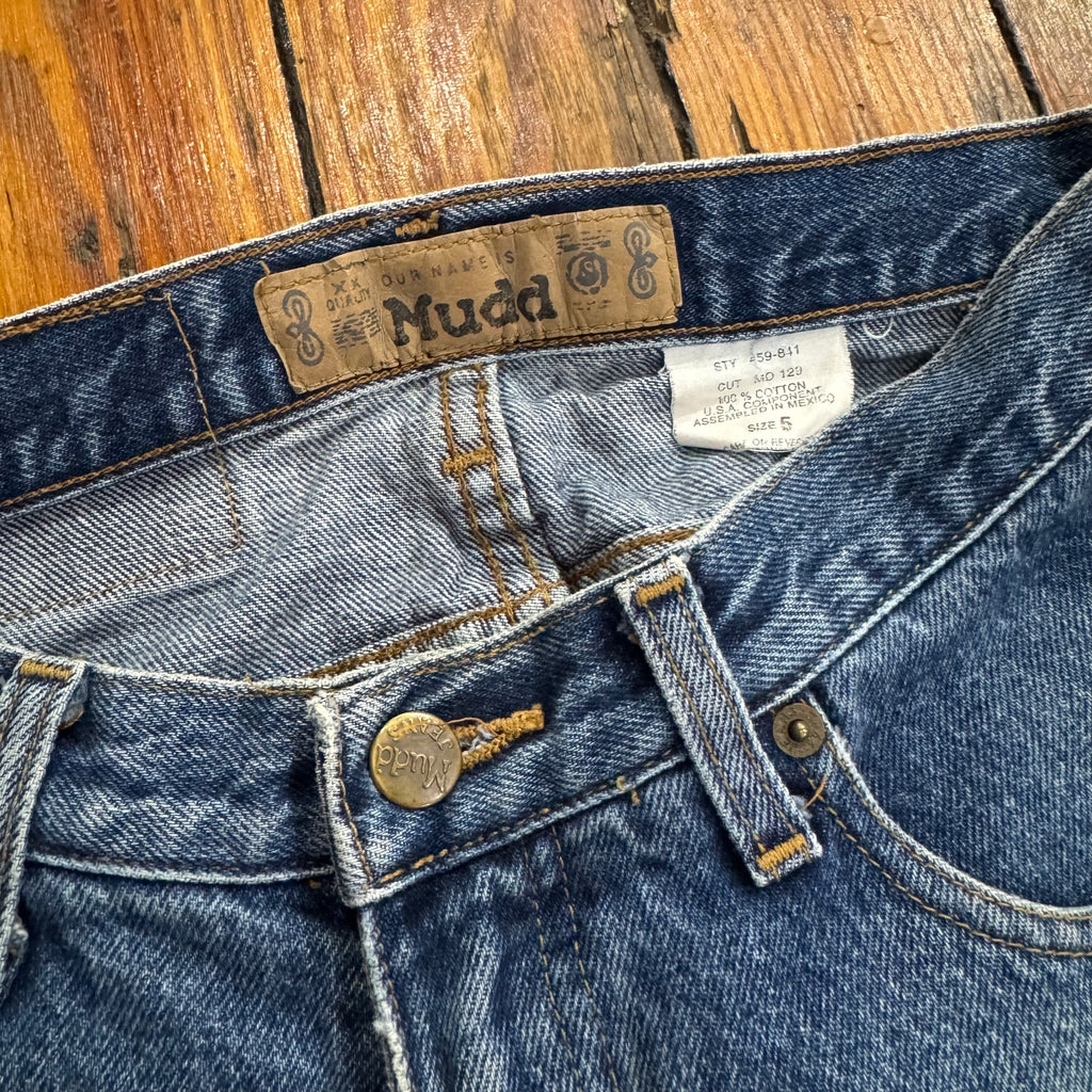 Vintage Mudd Denim Jeans Sz 5