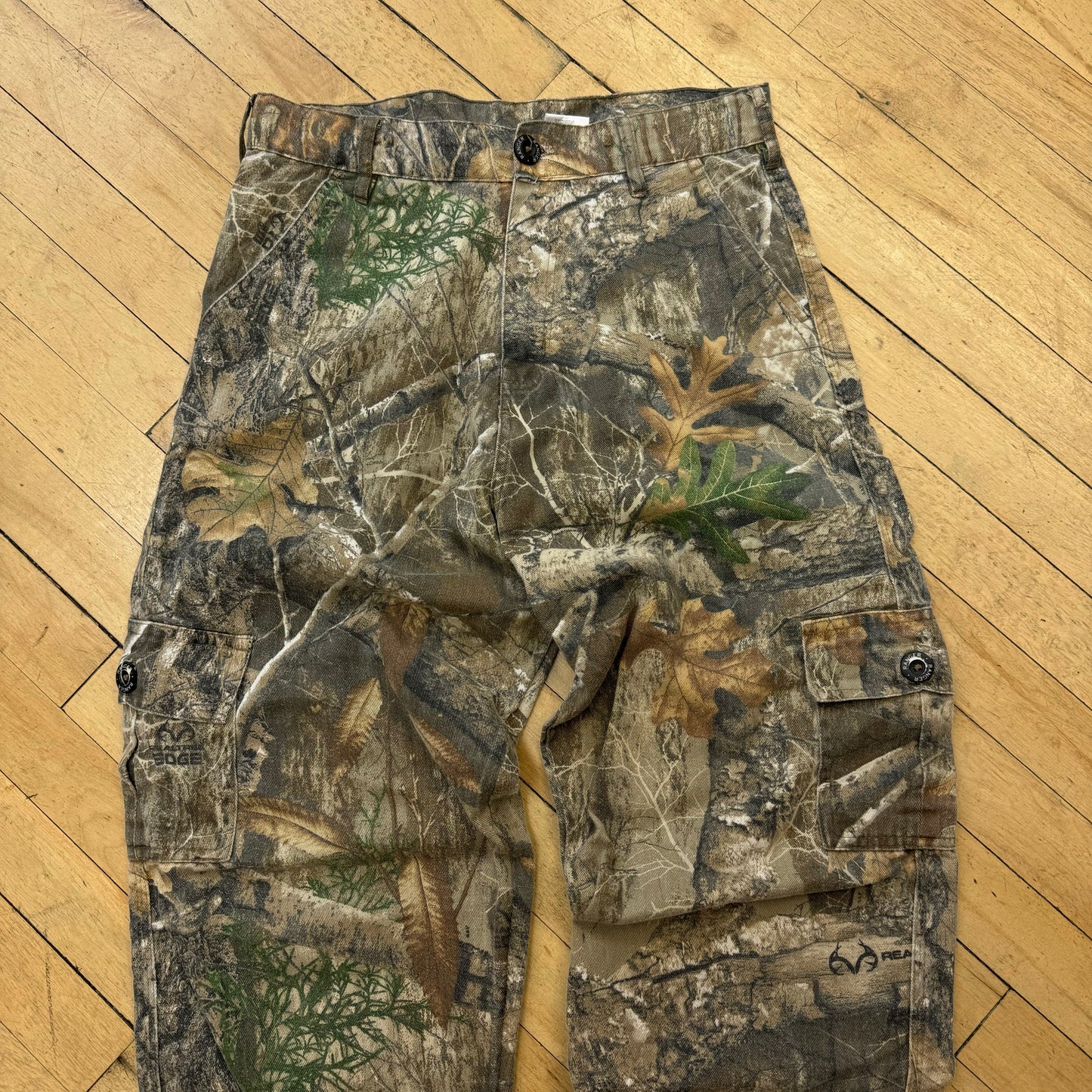 Vintage Ranger Camo Cargo Pants Sz 18