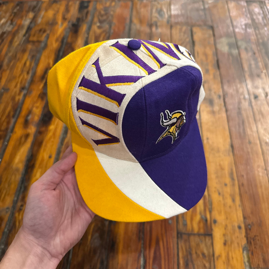 Vintage Minnesota Vikings Hat Twins Enterprise SnapBack (NEW)