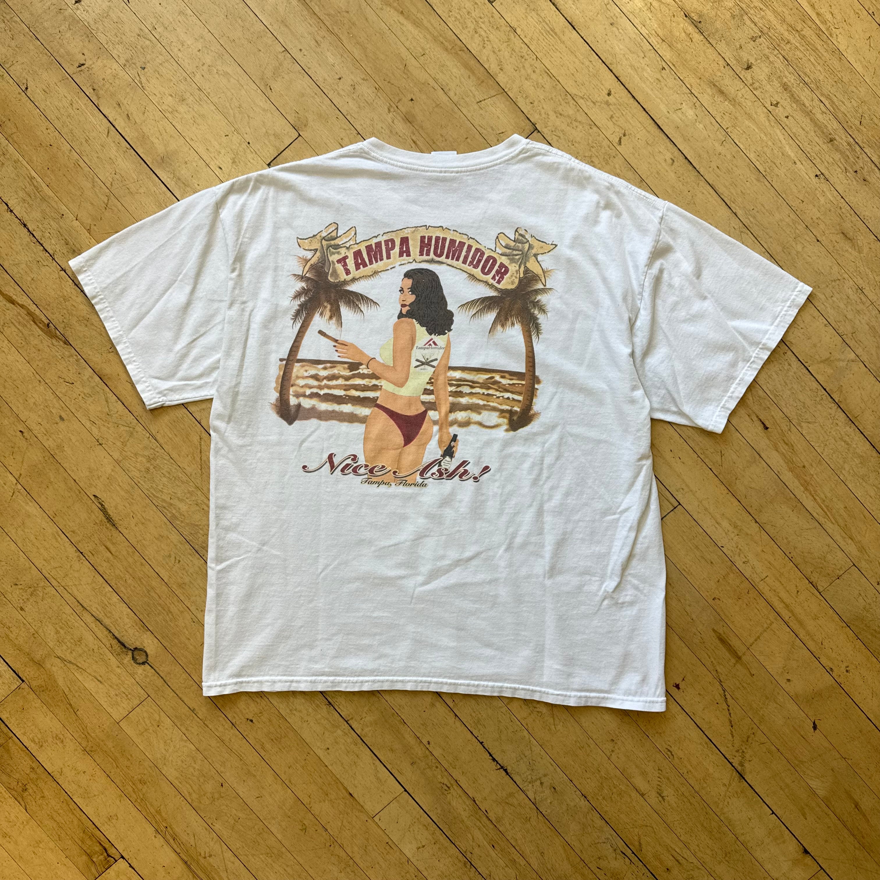 Vintage Tampa Humidor T-shirt Sz XL
