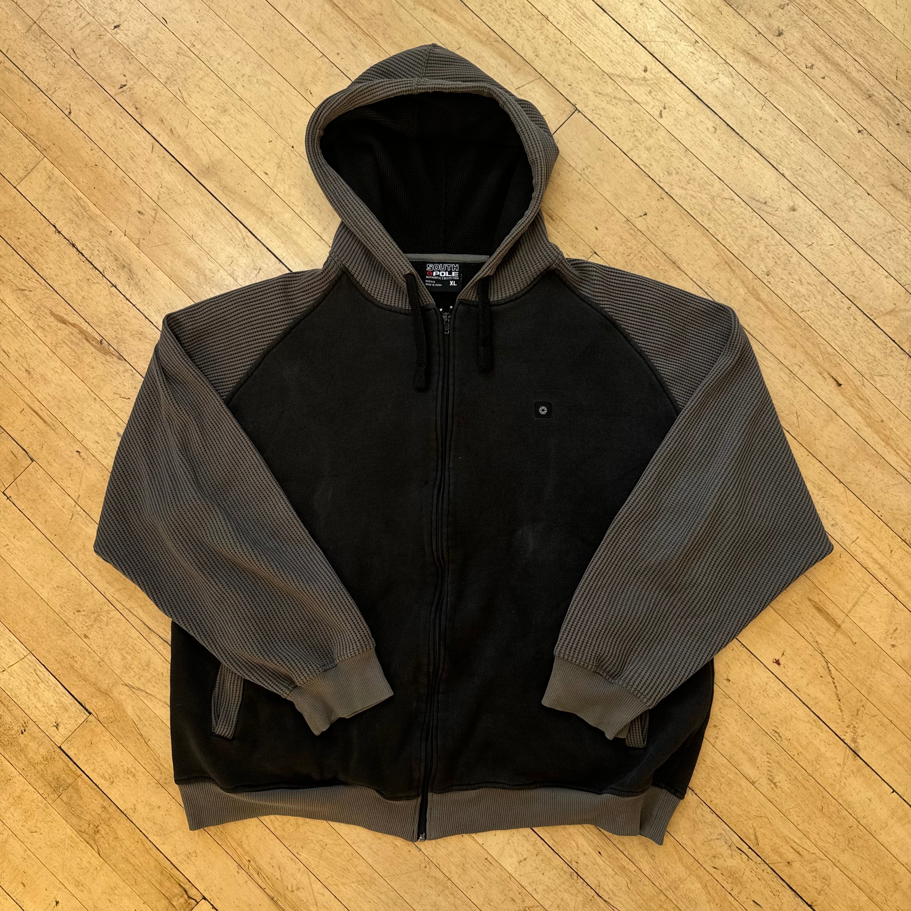 Y2K SouthPole Zip-Up Jacket Sz XL