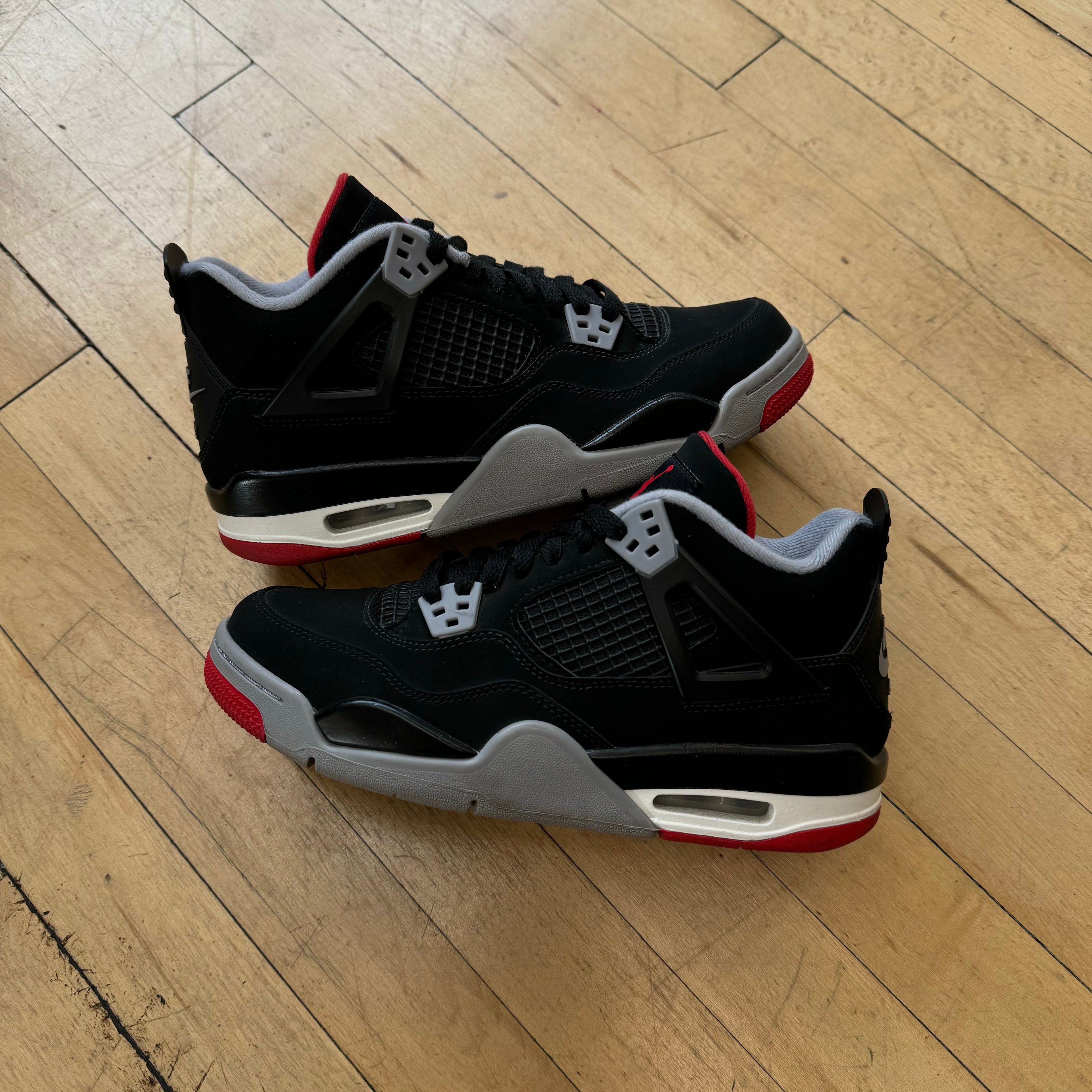 Jordan 4 Retro Bred Sz 6.5y