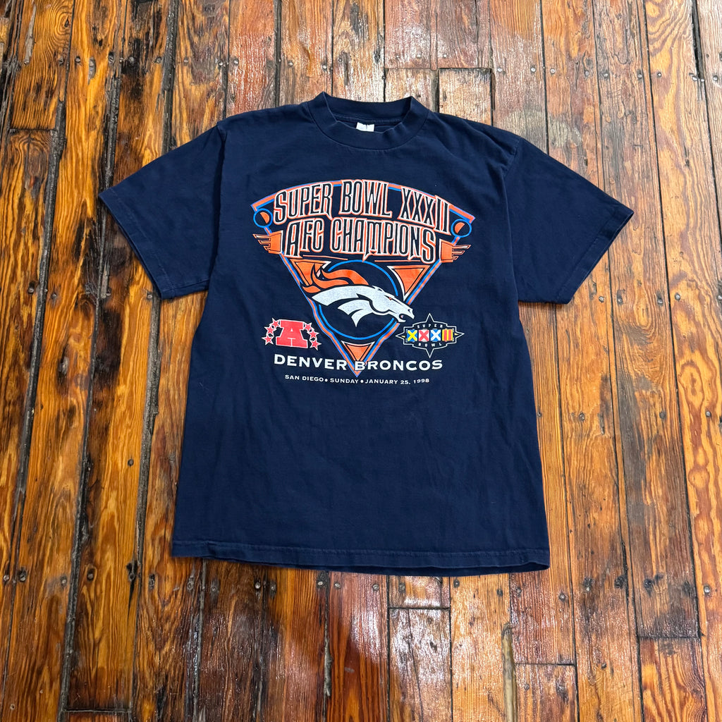 Vintage Denver Broncos AFC Champions T-shirt Sz L