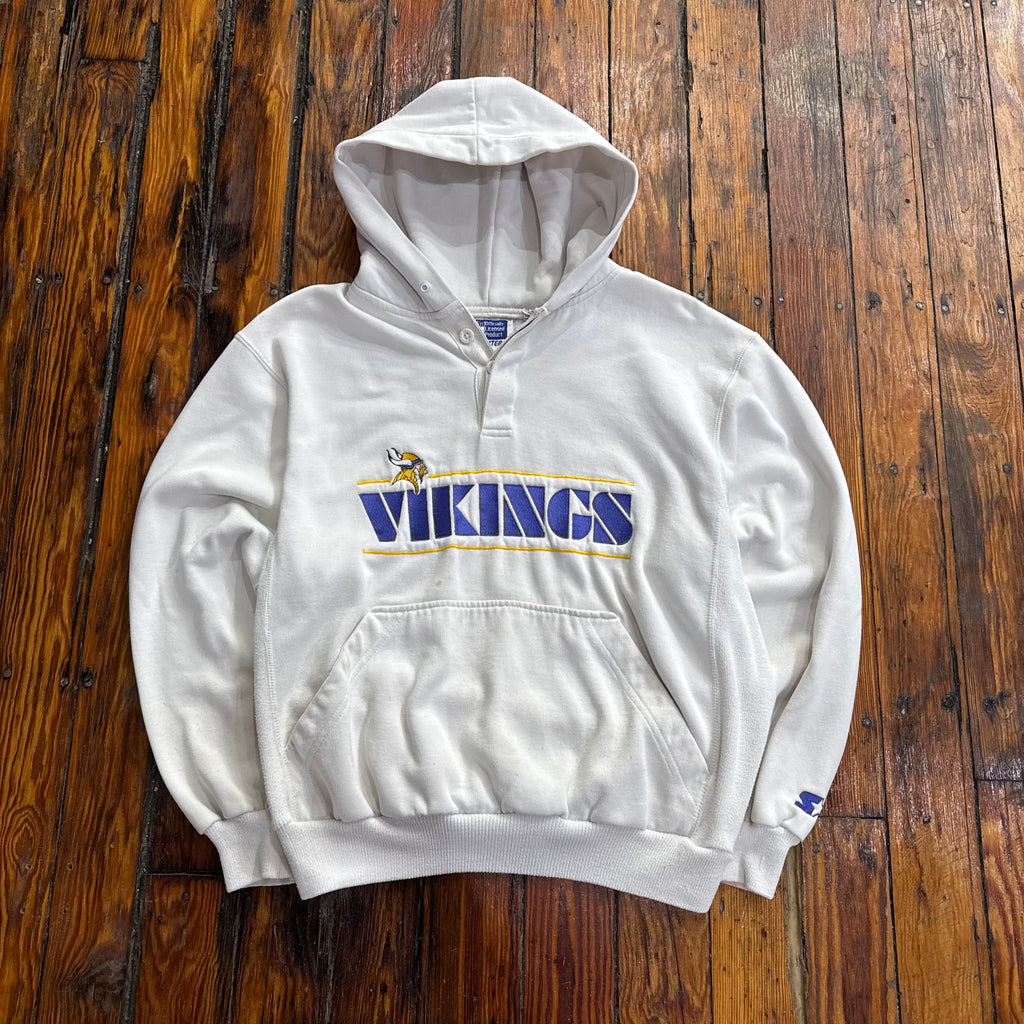 Vintage Starter Minnesota Vikings Hoodie Sz L