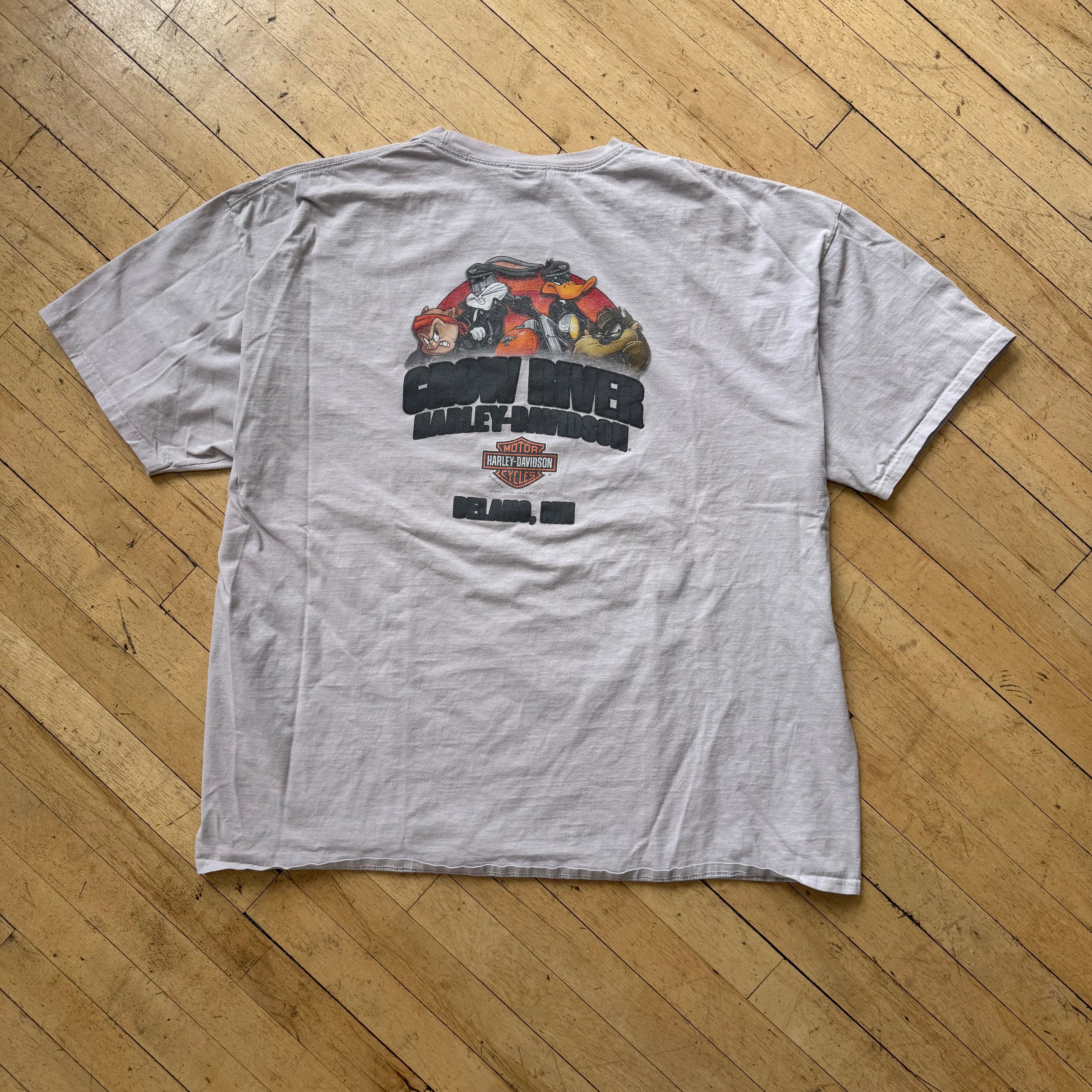 Lonney Tunes X Harley Davidson T-shirt Sz XXL