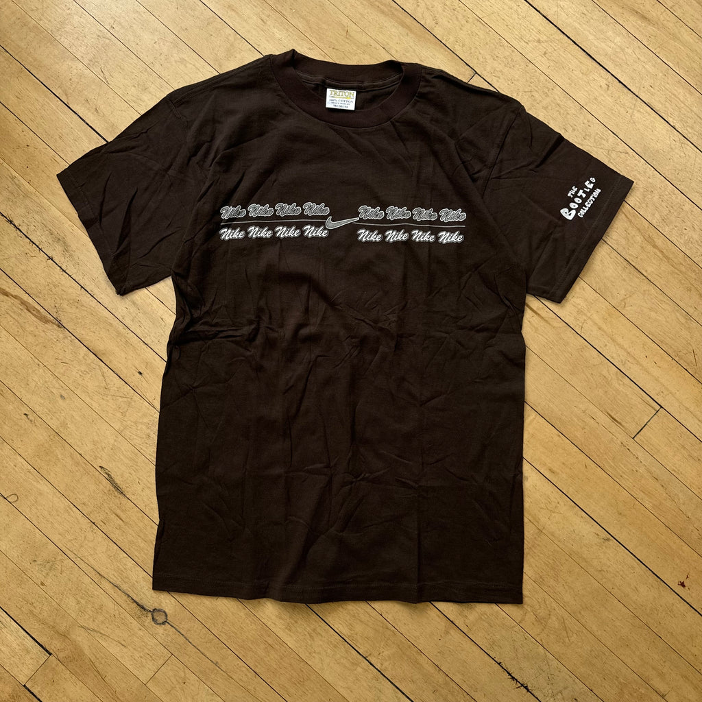 Vintage Bootleg Nike SpellOut T-shirt Sz M