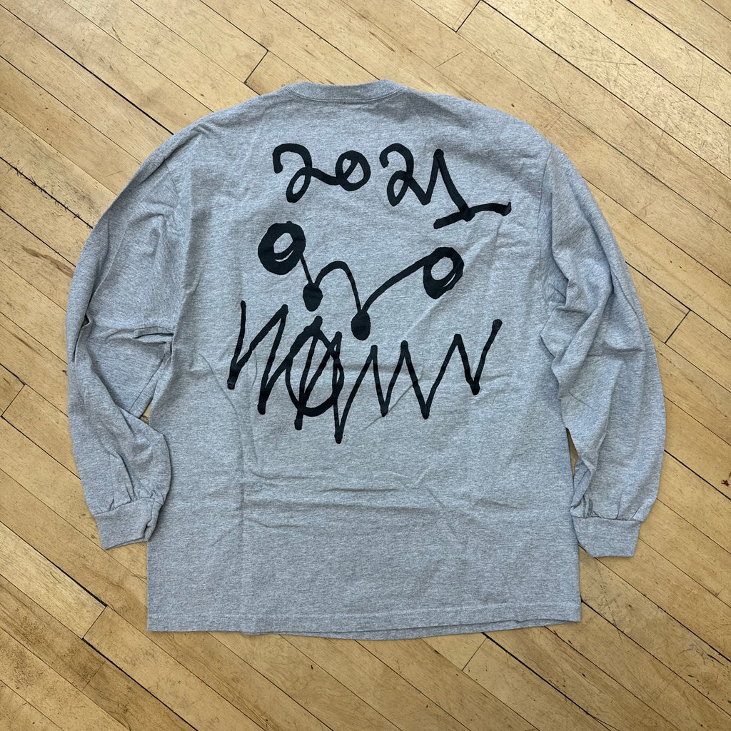Supreme 2021 Ass Pizza Stacked Box Logo L/S T-shirt Sz XL