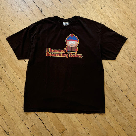 Vintage South Park I learned Something T-shirt Sz XL