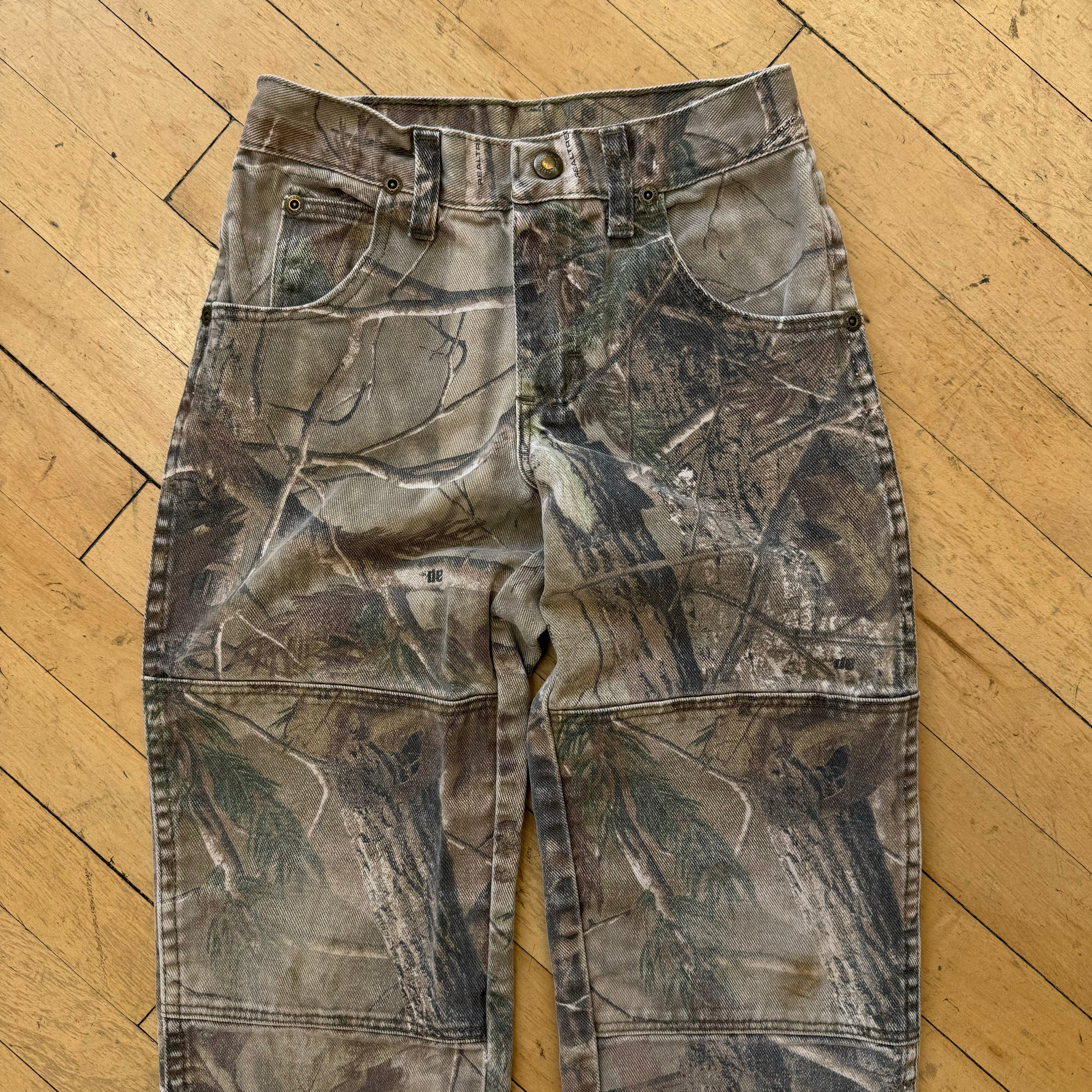 Vintage Camo Wrangler Denim Jeans Sz 8