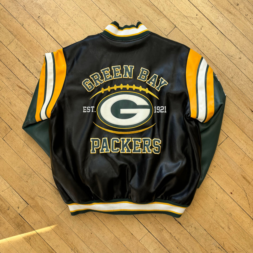 Vintage NFL GreenBay Packers Varsity Jacket Sz XL