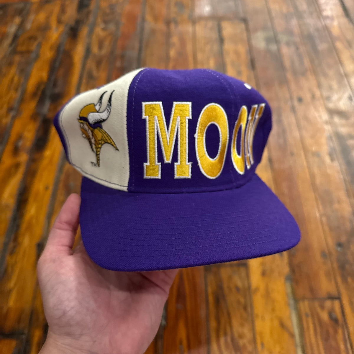 Vintage Starter NFL Minnesota Vikings Warren Moon Snapback Hat