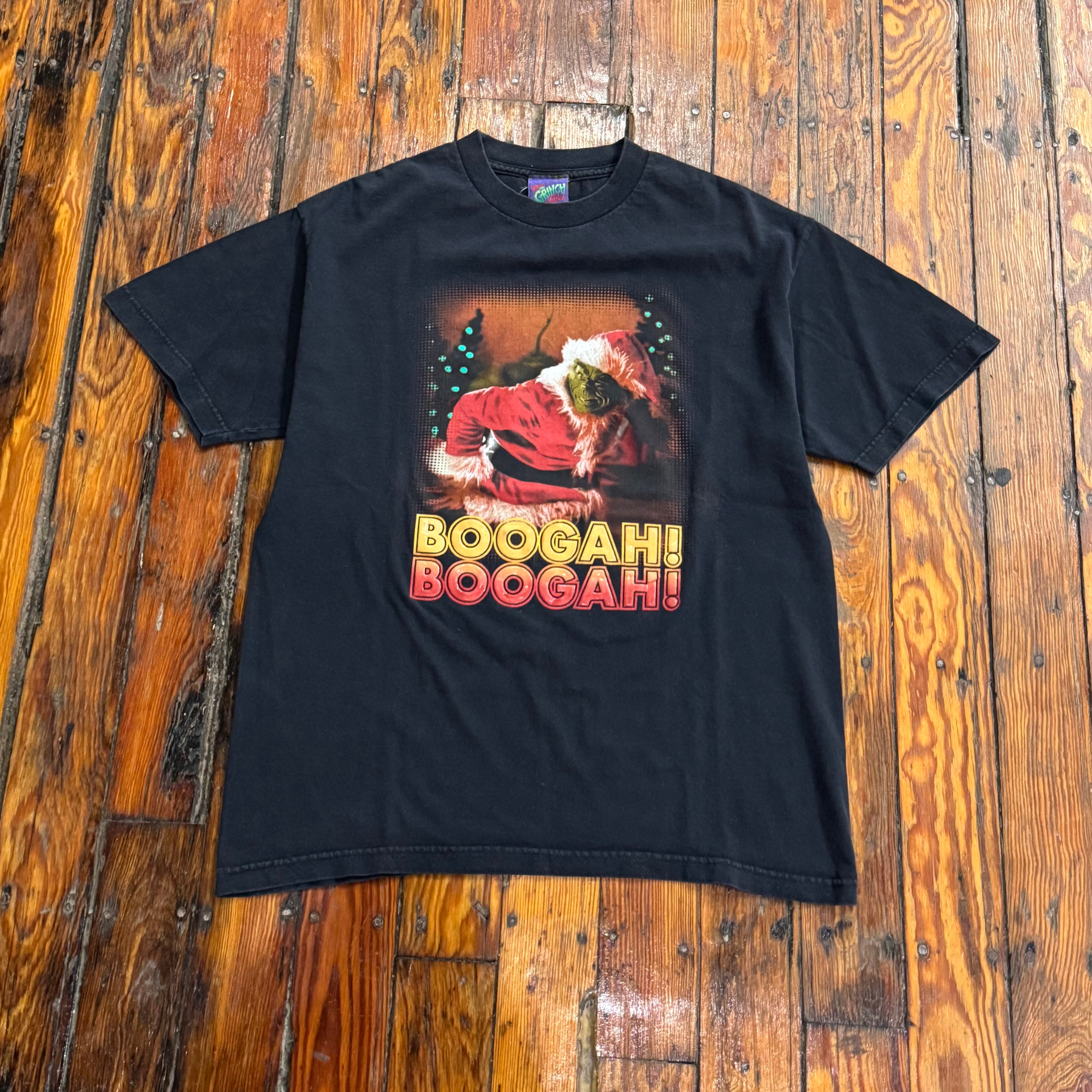 Vintage Googah Boogah Grinch T-shirt Sz L