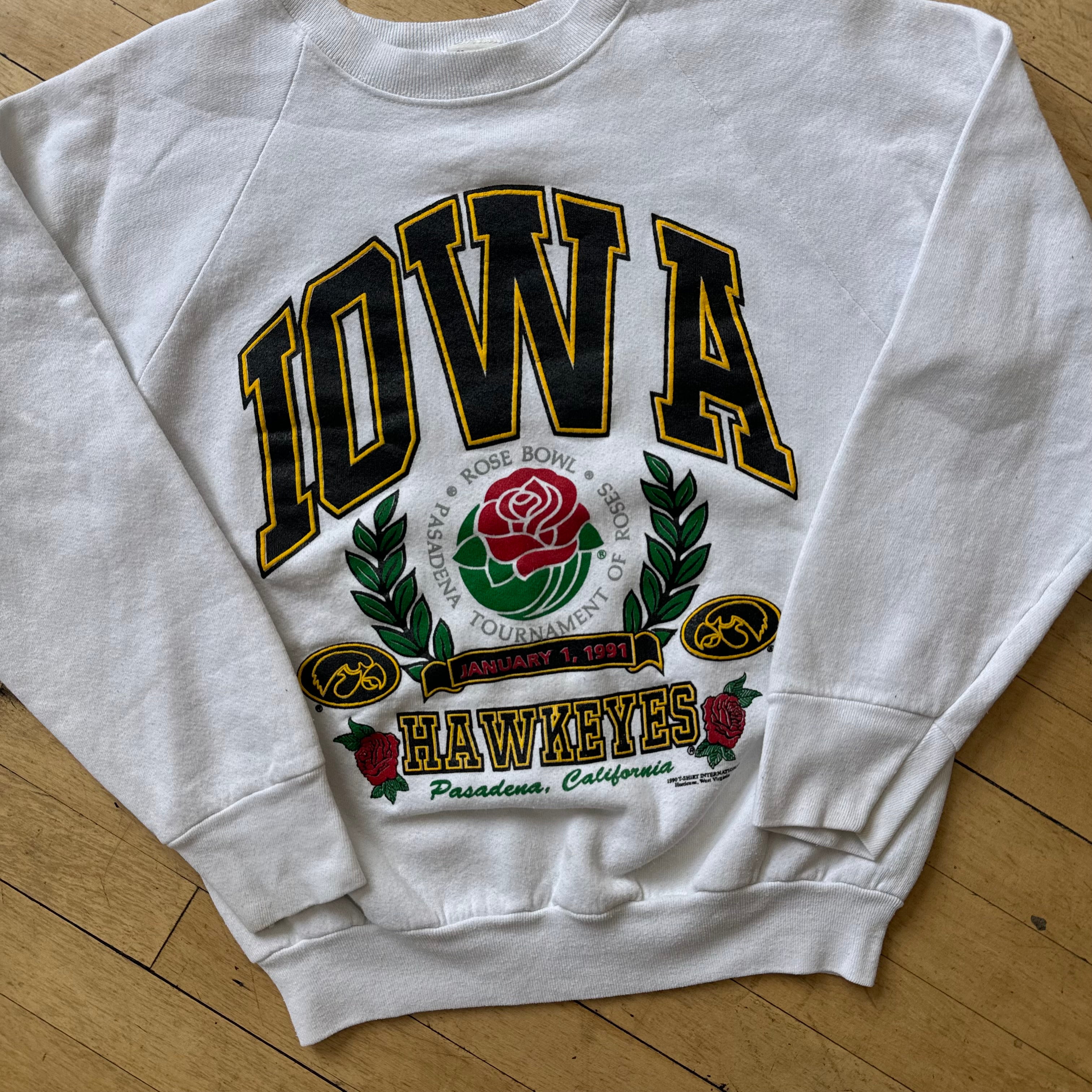 Vintage Iowa Rose Bowl CrewNeck Sz M