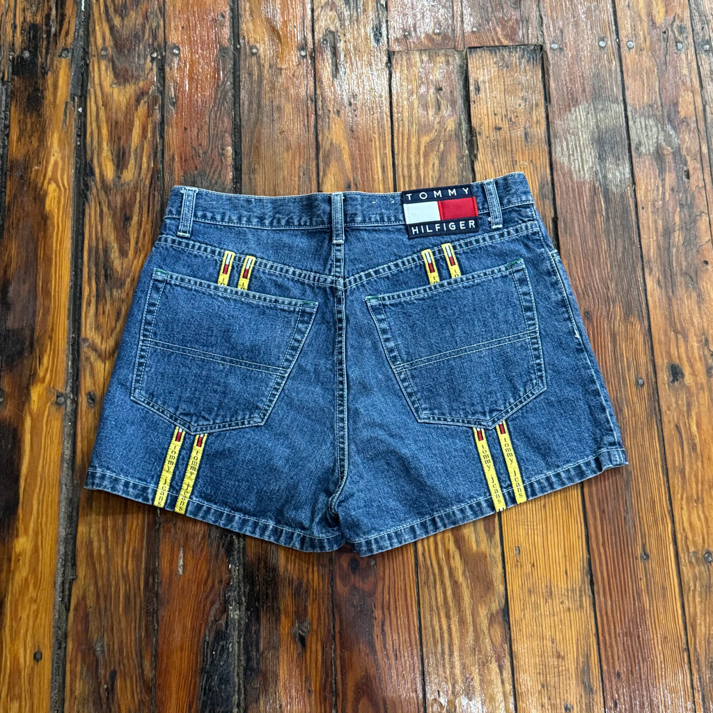 Vintage Tommy Hilfiger Denim Jean Shorts Sz 9