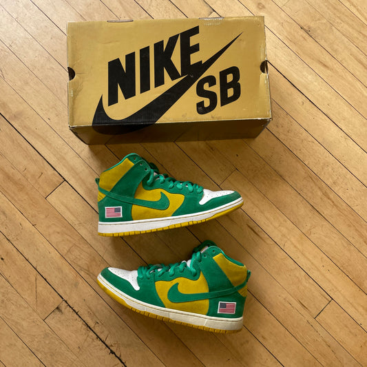 Nike Dunk High Sb Pro “Oakland Athletics” (11)