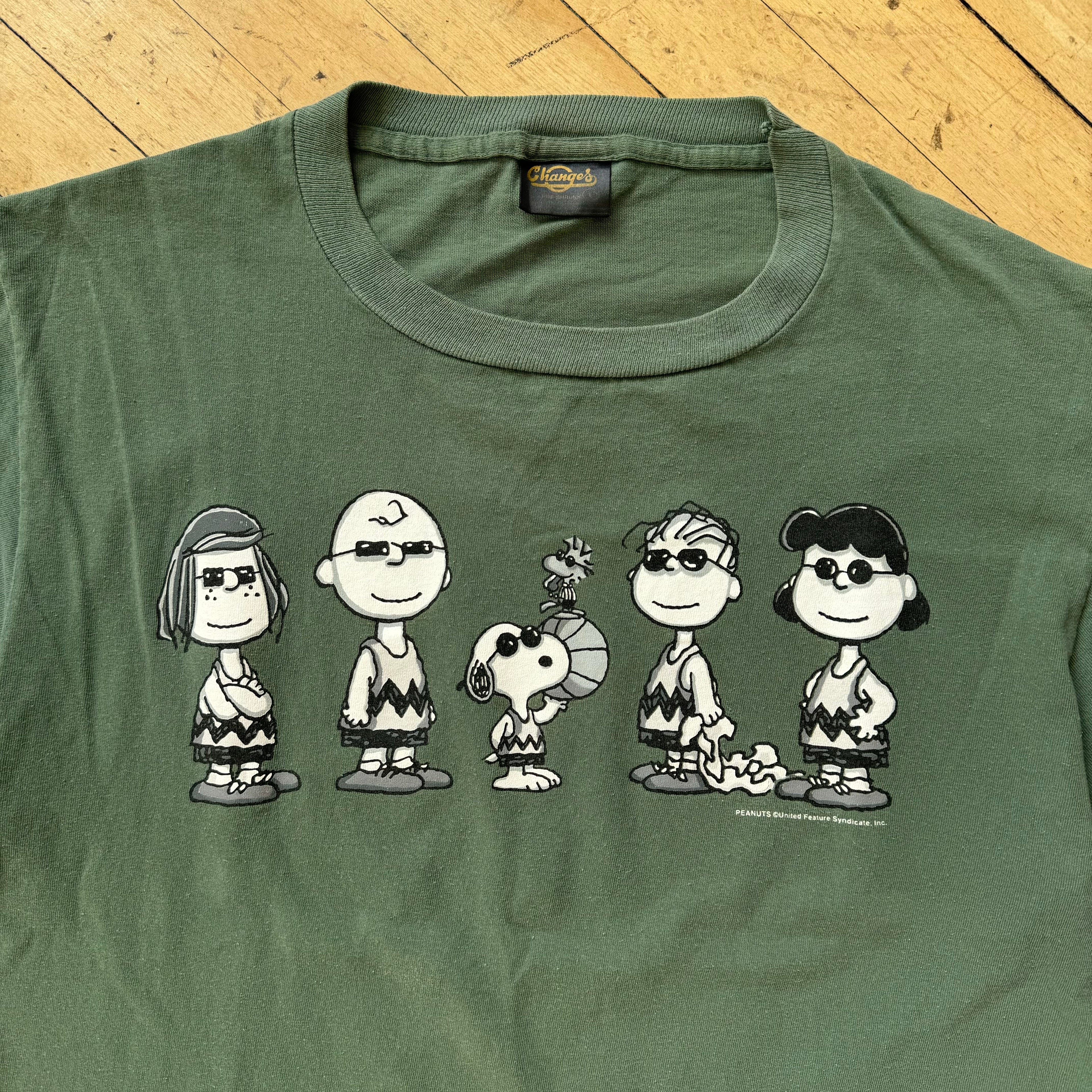 Vintage Peanuts Charter T-shirt Sz L