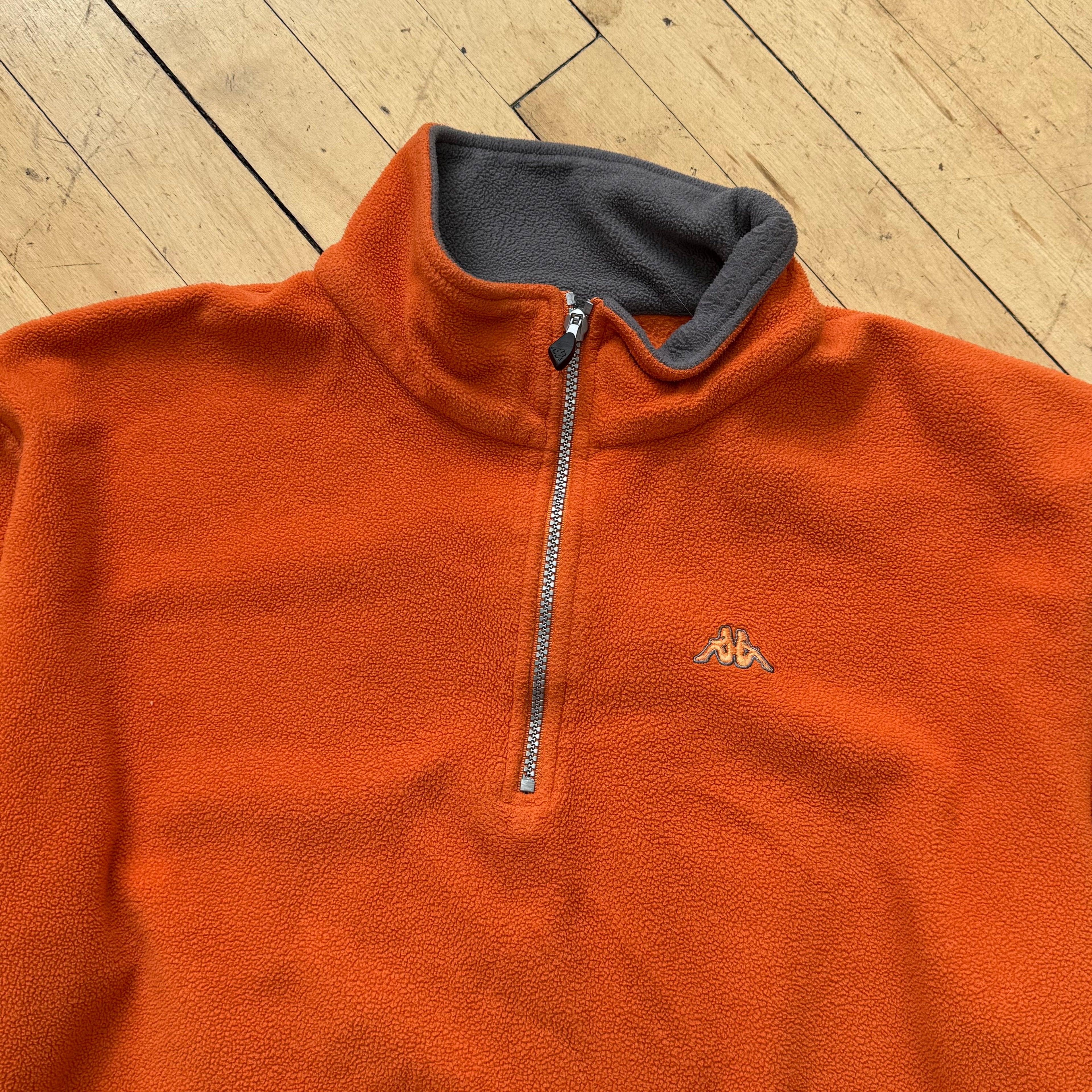 Y2K Kappa Fleece Jacket Sz L