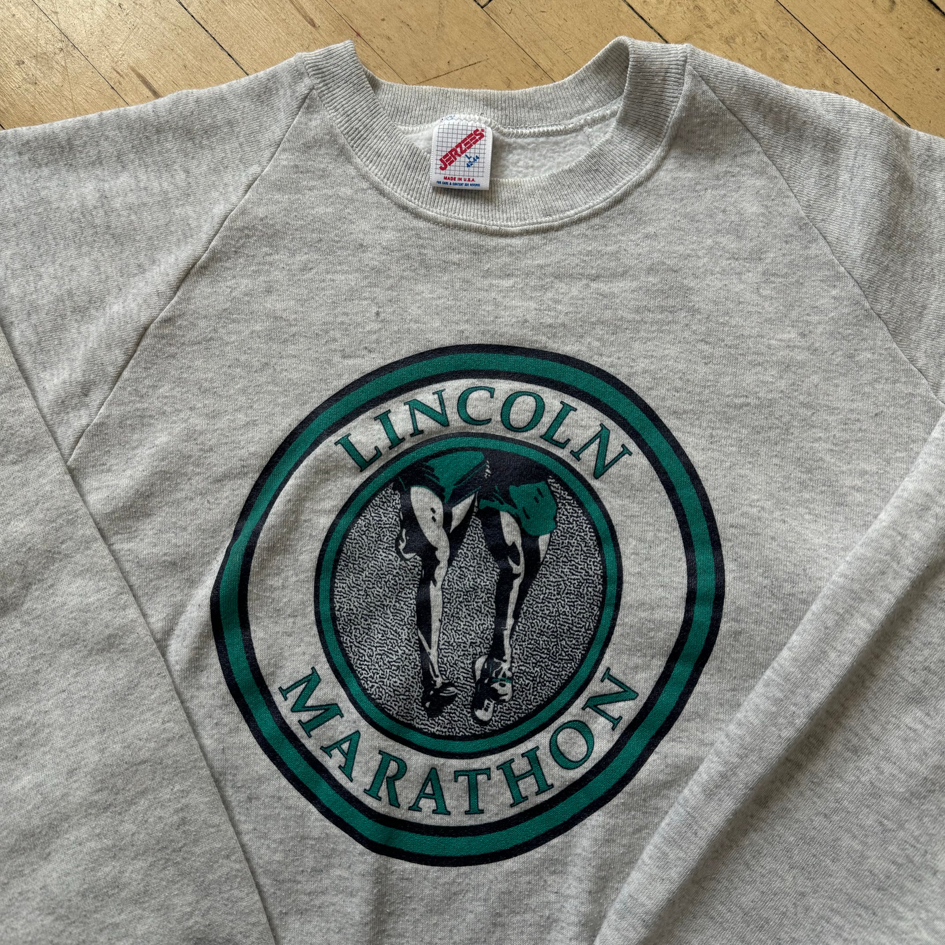 Vintage Lincoln Marathon CrewNeck Sz L