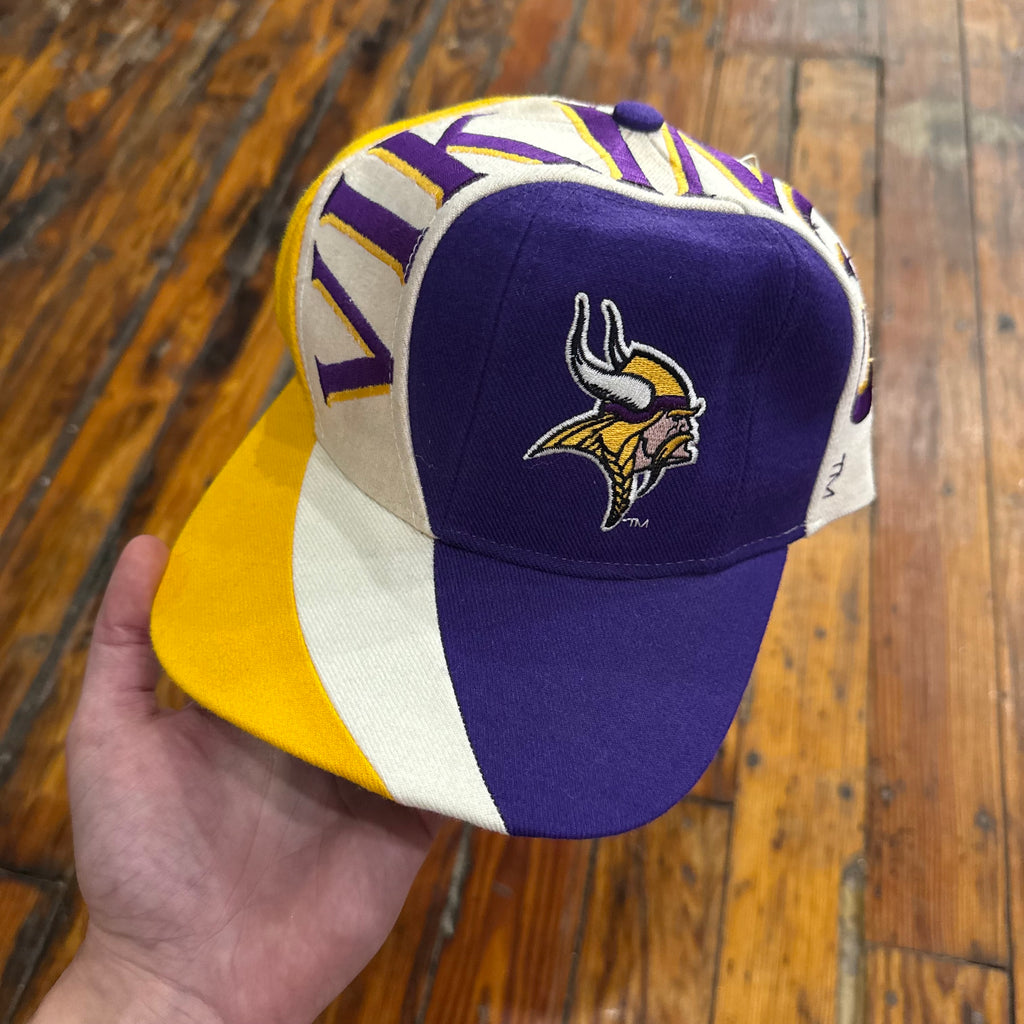 Vintage Minnesota Vikings Hat Twins Enterprise SnapBack (NEW)