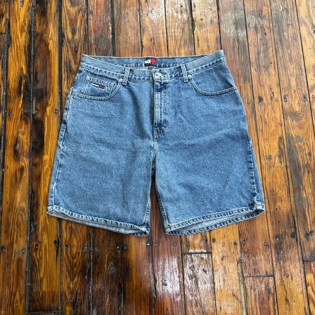 Vintage Tommy Hilfiger Denim Jean Shorts Sz 38