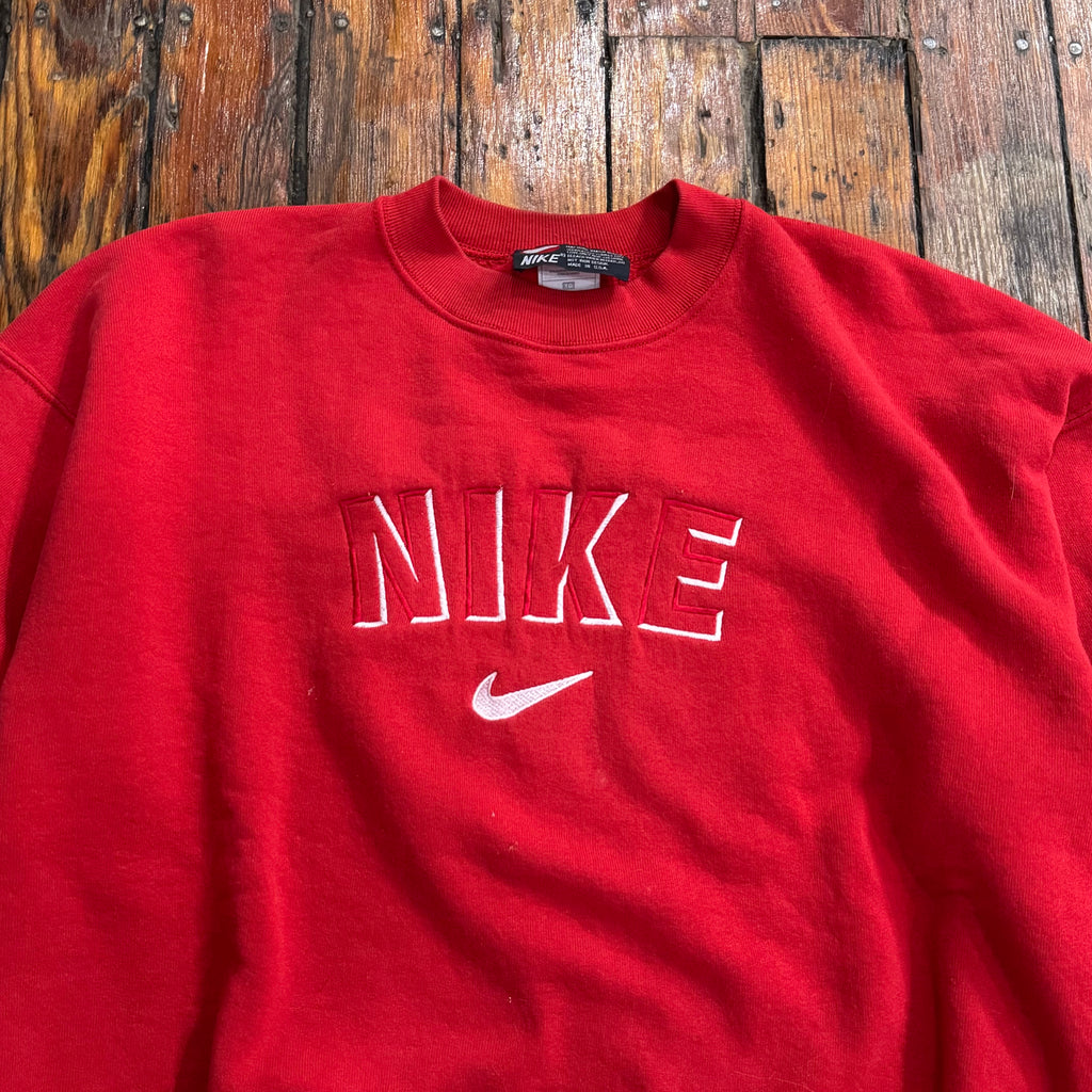 Vintage Nike SpellOut Block Letter Crewneck Sz L