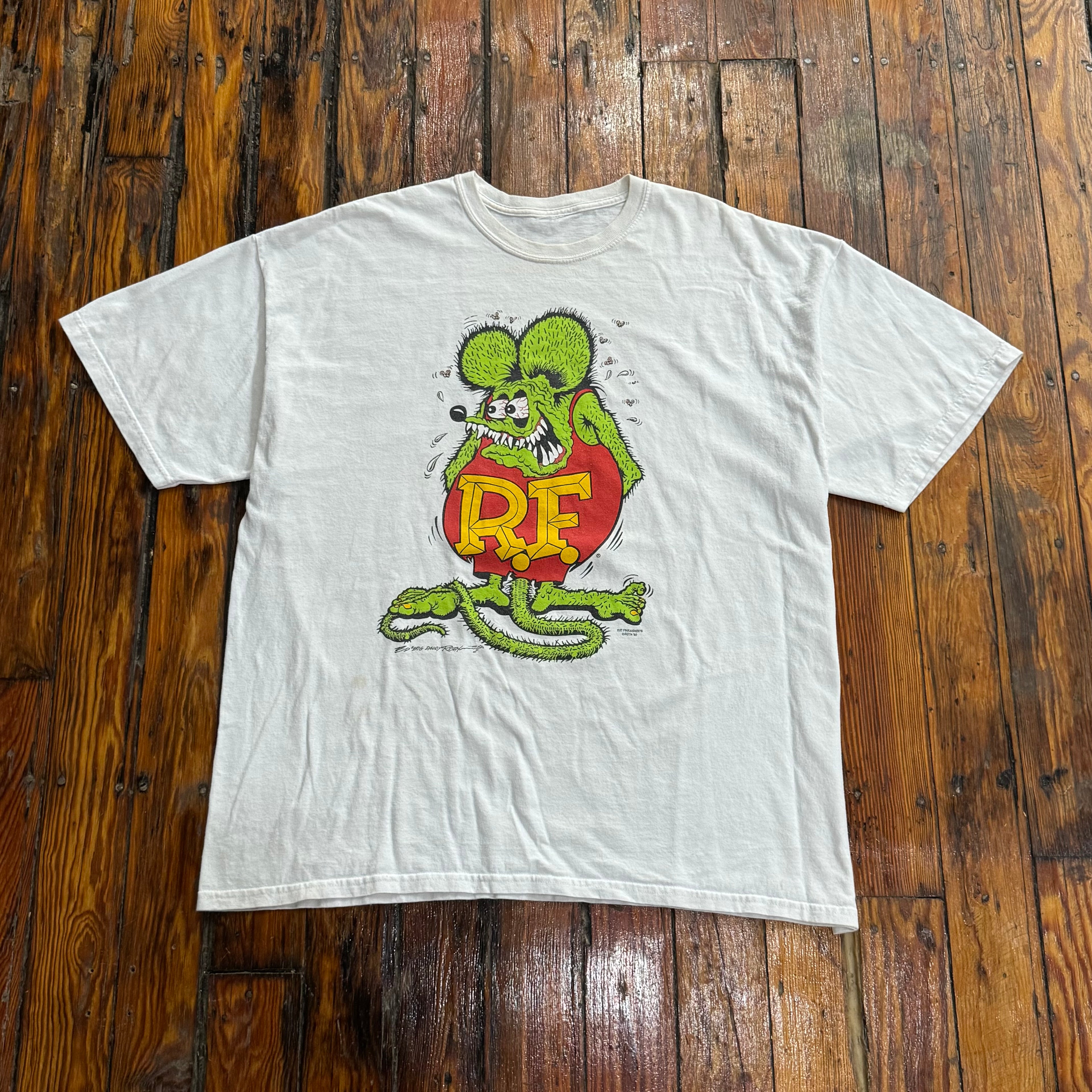 Vintage Rat Fink Ed Big Daddy T-shirt Sz XL