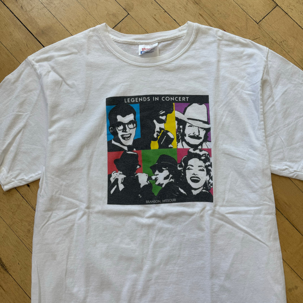 Vintage Legends In Concert T-shirt Sz M