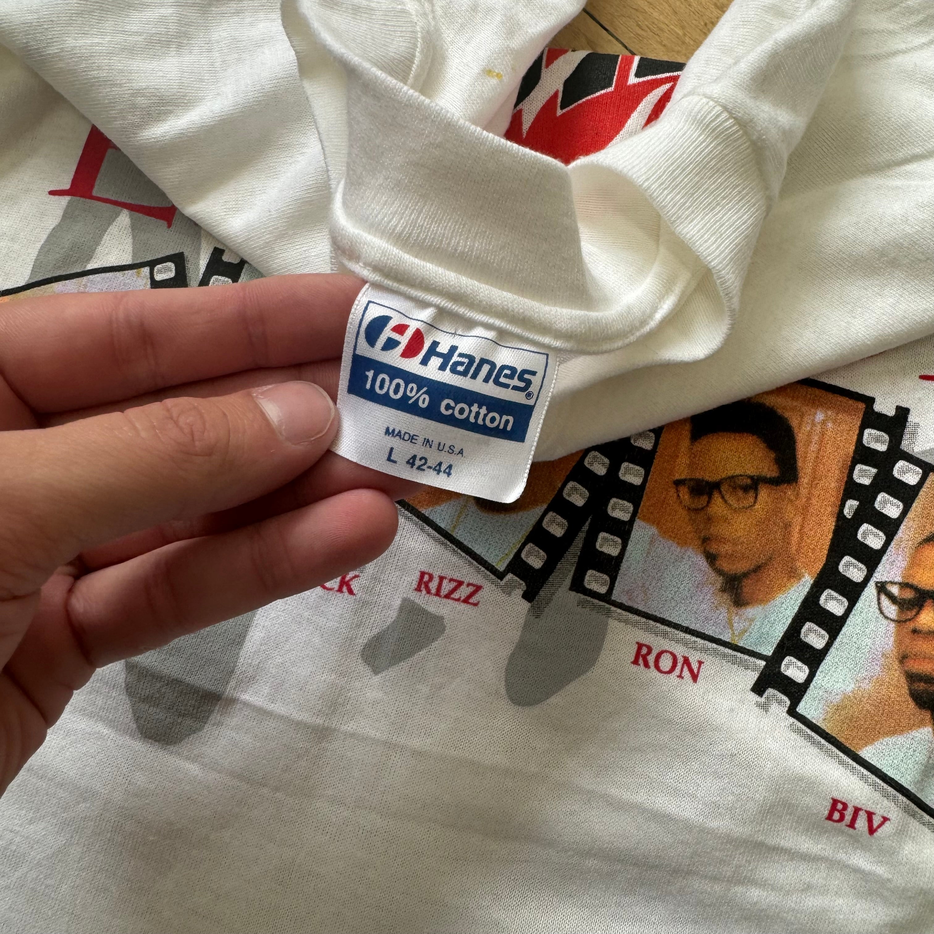 Vintage New Edition Heat Wave Tour ‘89 T-shirt Sz L