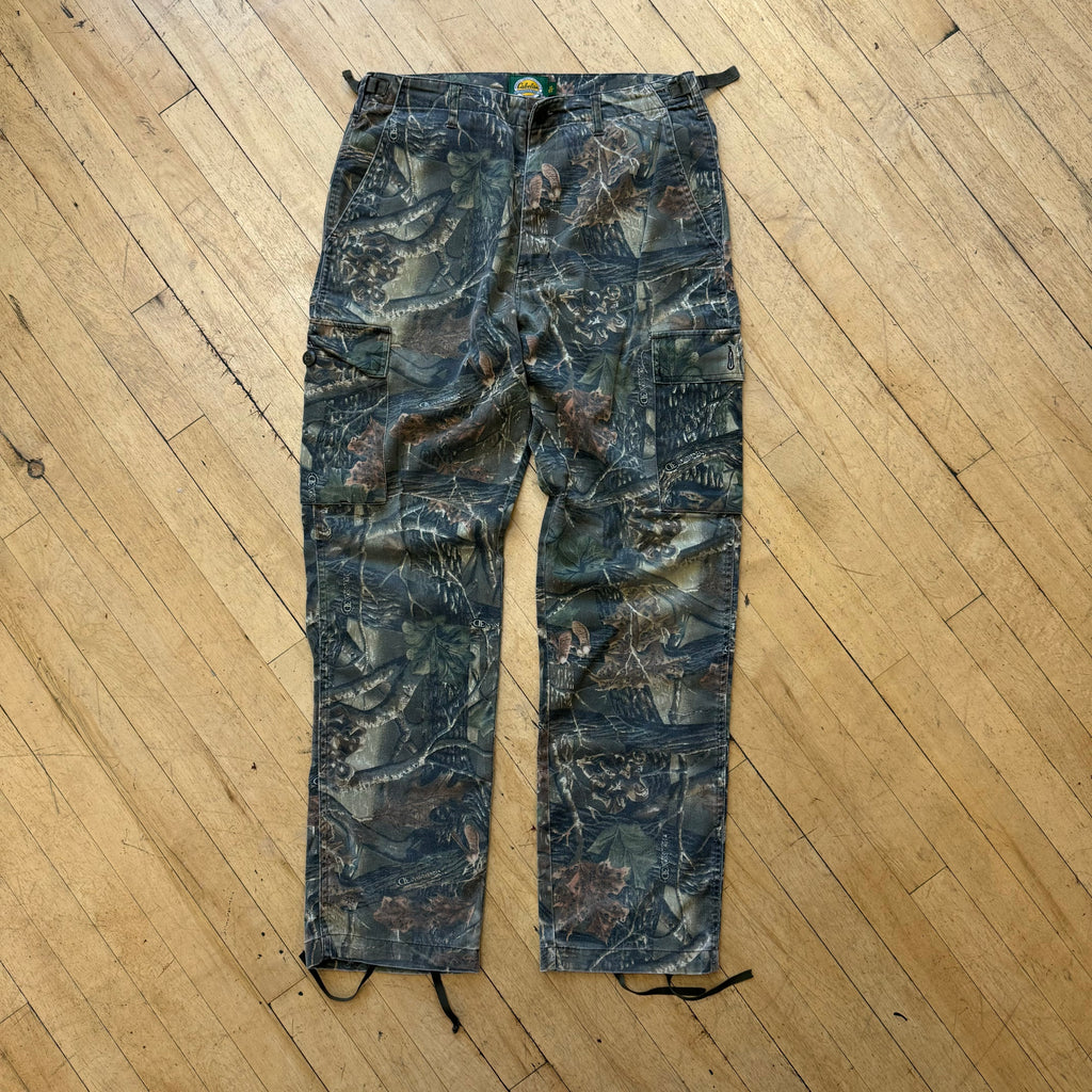 Vintage Cabelas Camo Cargo Pants Sz 34
