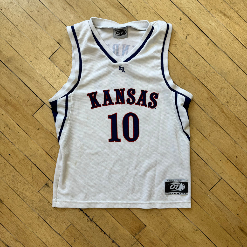 Vintage Kansas Jayhawks “Hinrich” Jersey Sz YTH S