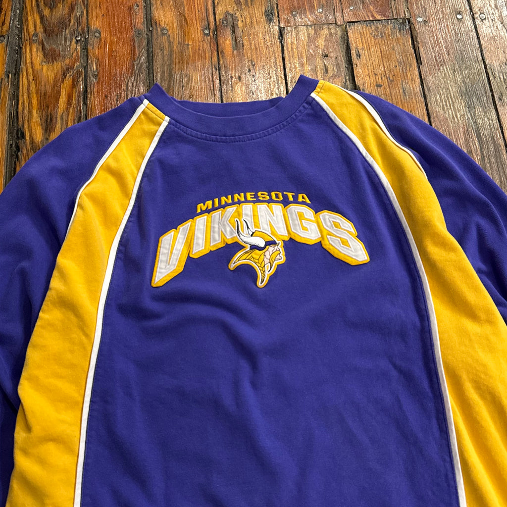 Vintage Minnesota Vikings Long Sleeve T-shirt Sz L