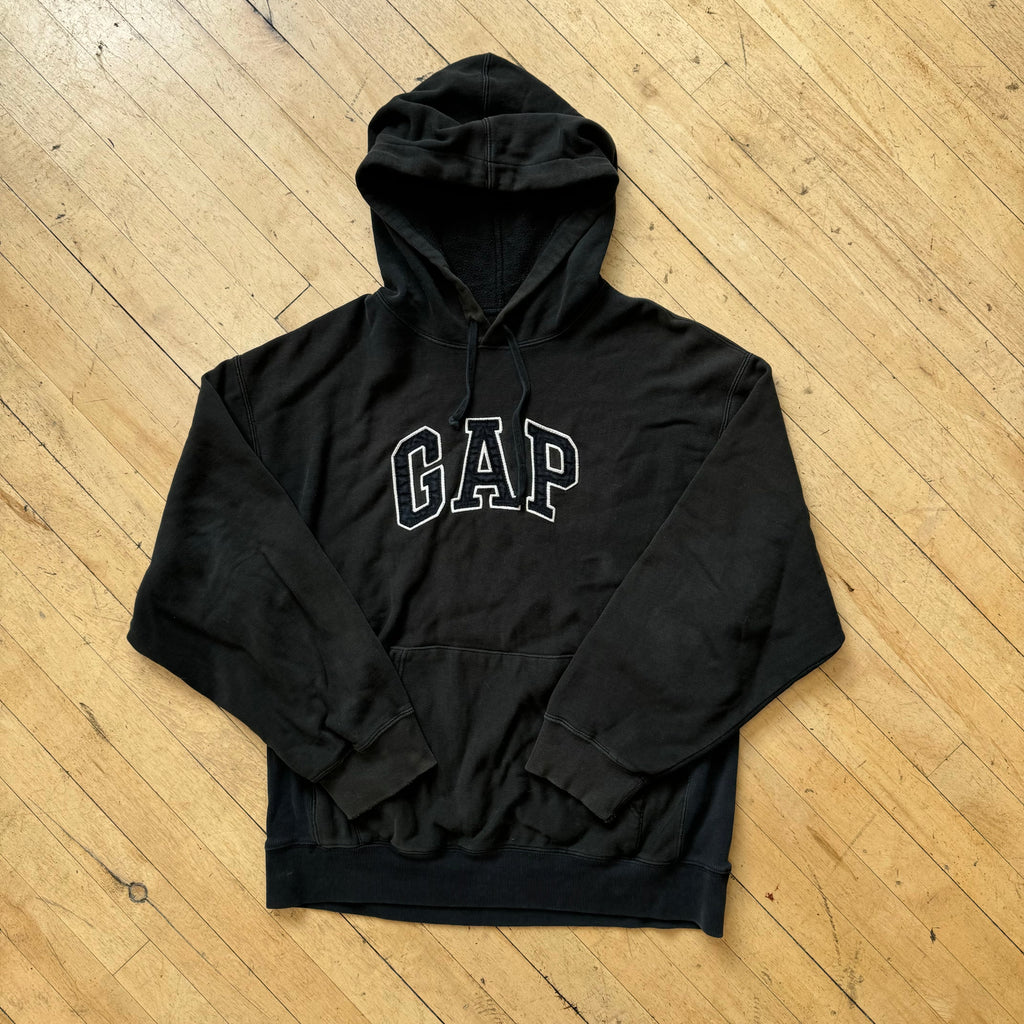 Vintage Gap SpellOut Hoodie Sz L