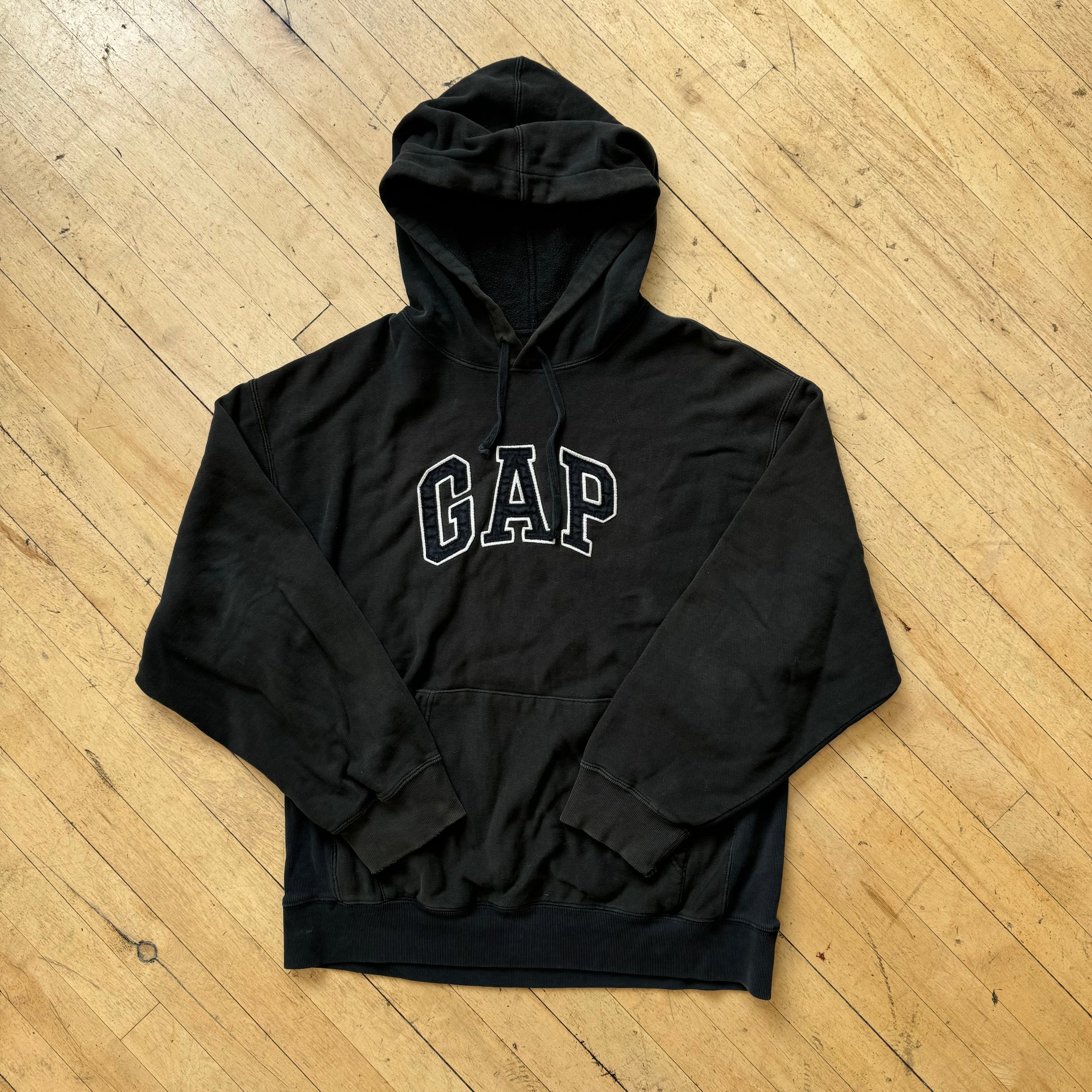 Vintage Gap SpellOut Hoodie Sz L