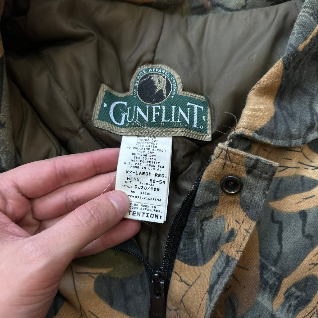 Vintage Camo Berne Apparel Workwear Jacket Sz XXL
