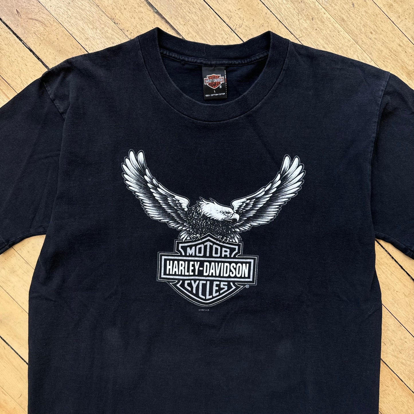 Vintage Harley Davidson Eagle T-shirt Sz L