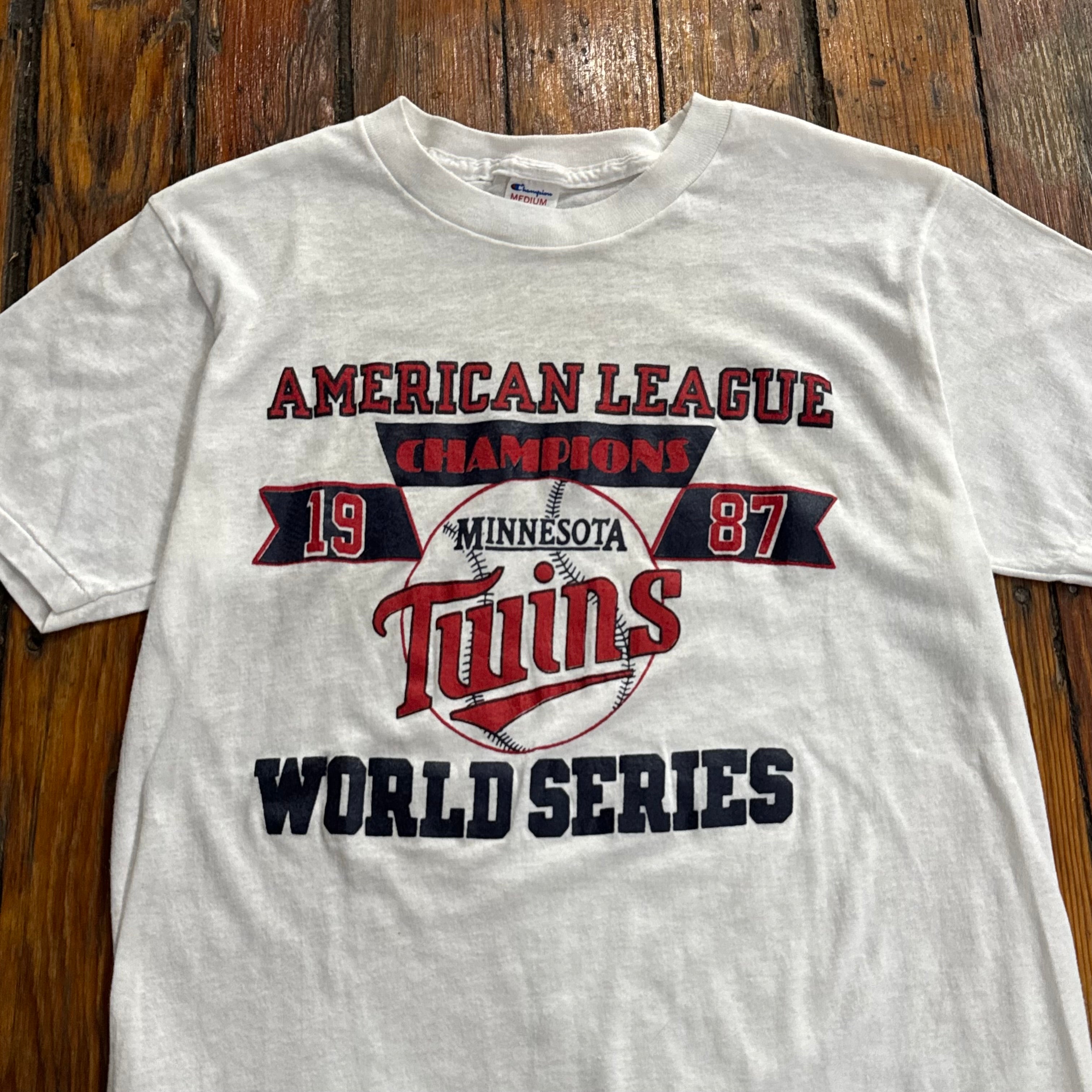 Vintage Minnesota Twins 87’ Champions T-shirt Sz M