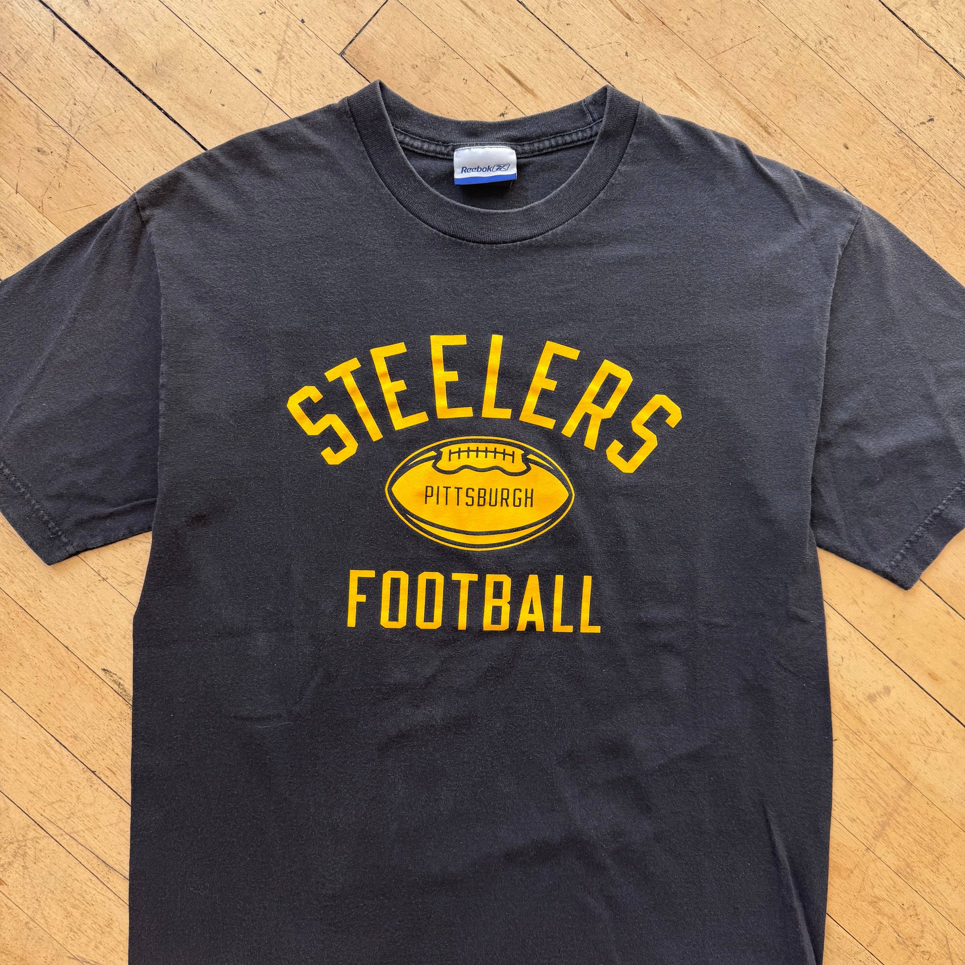 Vintage Reebok Pittsburg Steelers T-shirt Sz L