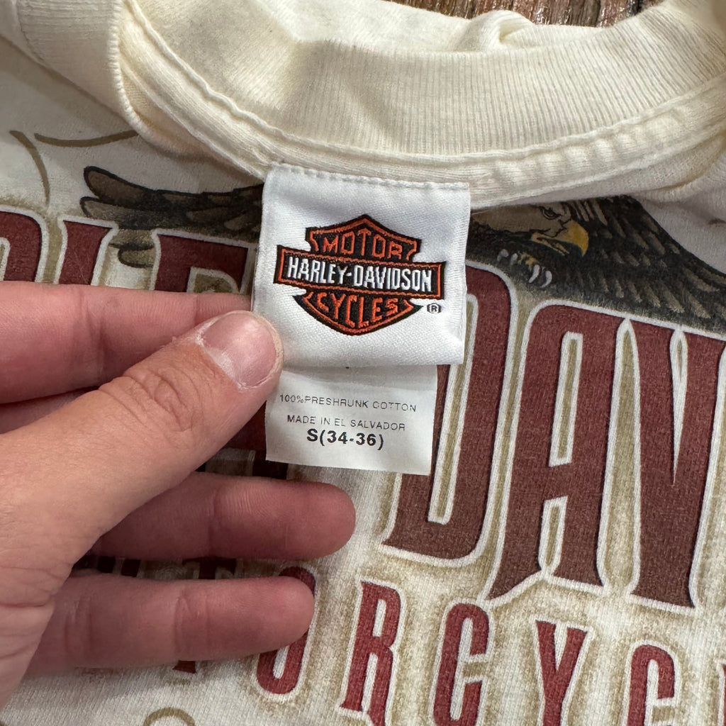Y2K Harley Davidson Feel the Power T-shirt Sz S