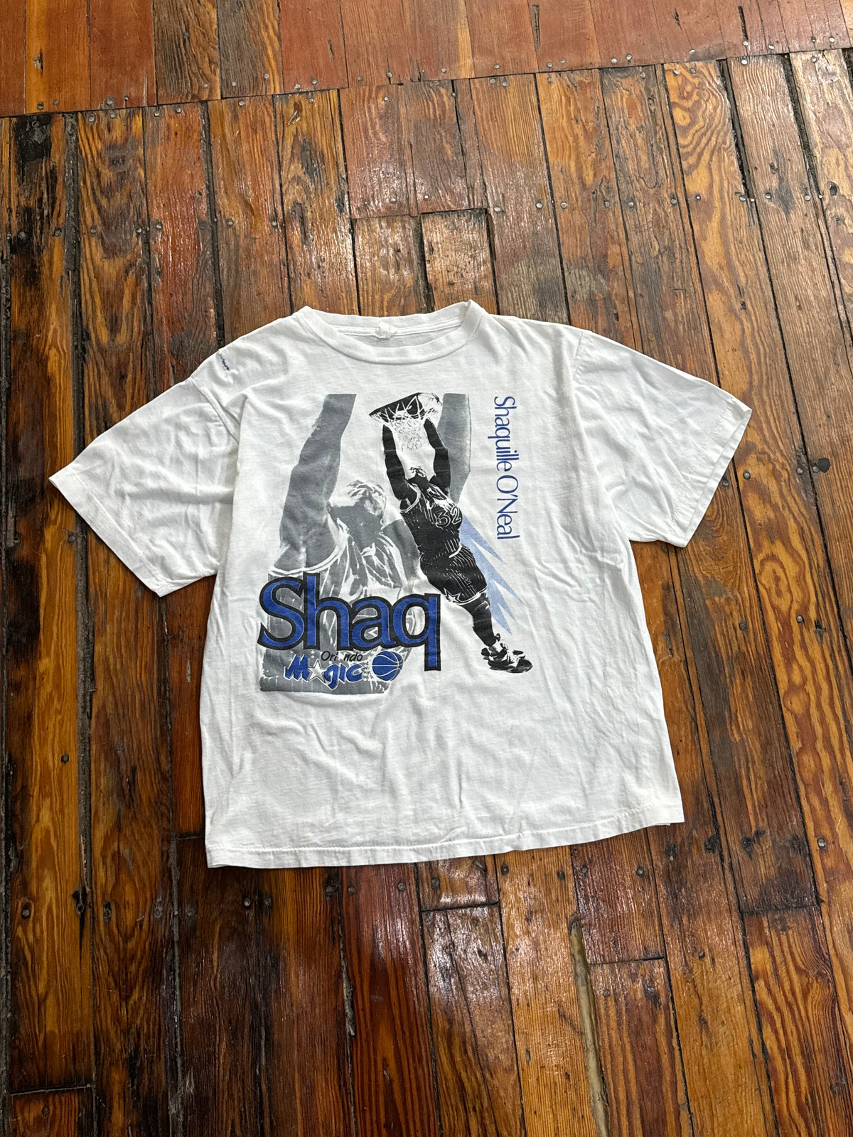Vintage Shaq Orlando Magic T-shirt Sz M