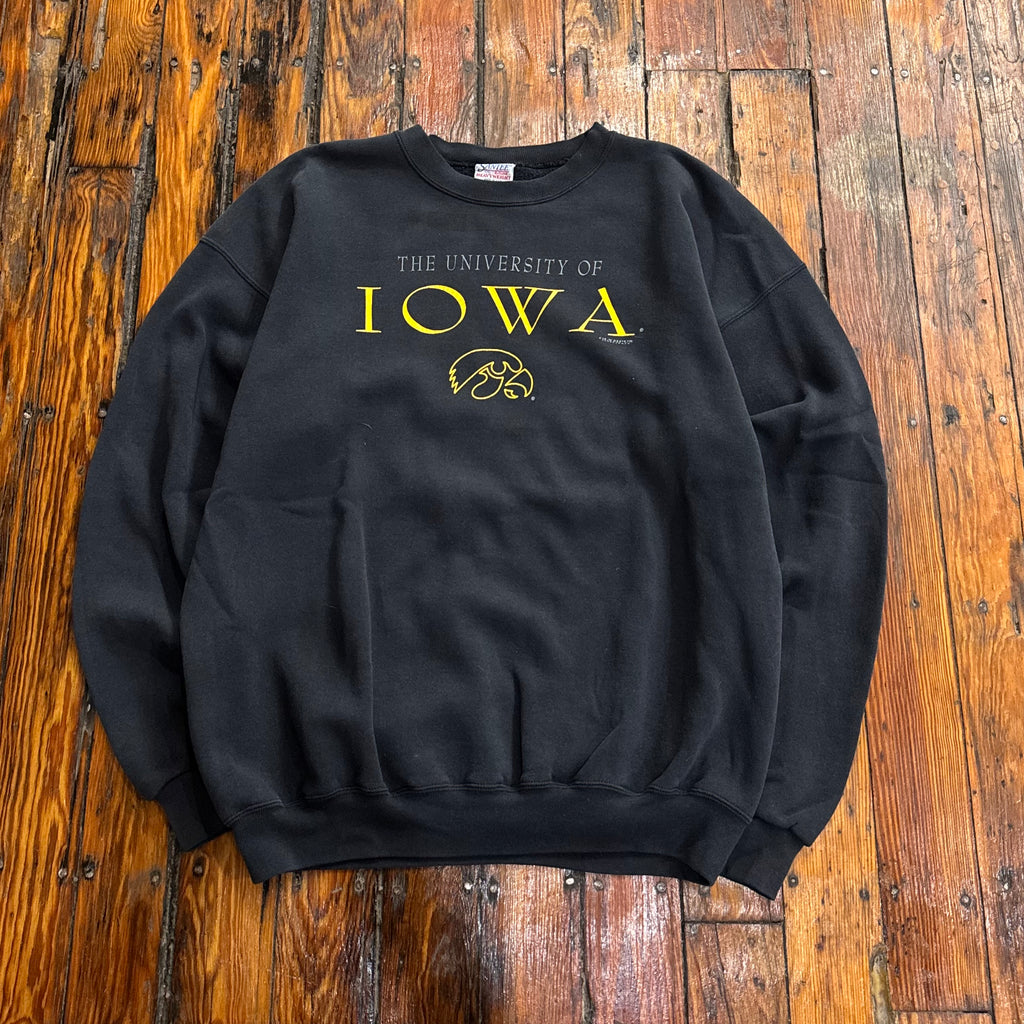 Vintage University of Iowa CrewNeck Sz XL