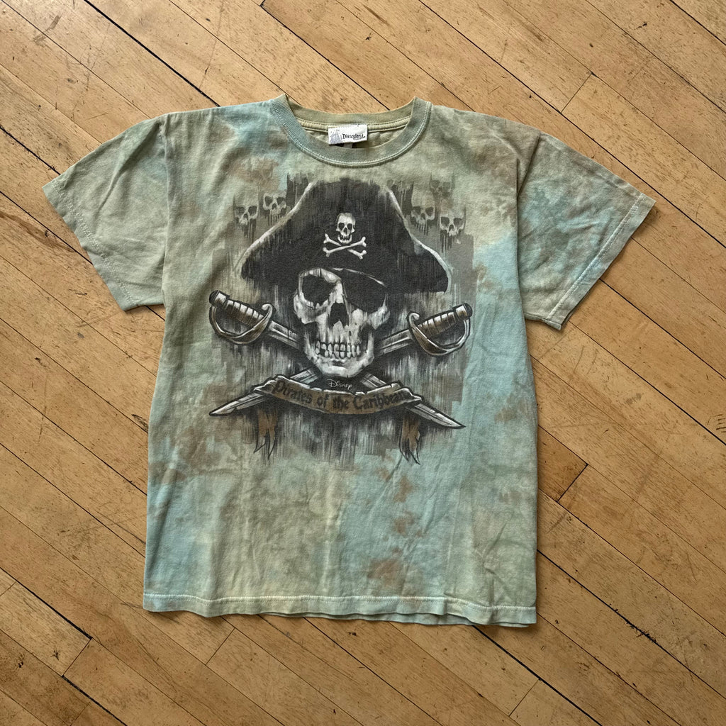 Vintage Pirates of the Caribbean Disney T-shirt Sz S