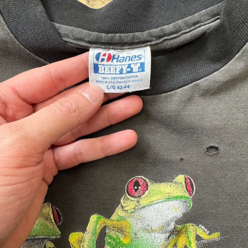 Vintage 88’ Tree Frog Faded T-shirt Sz L